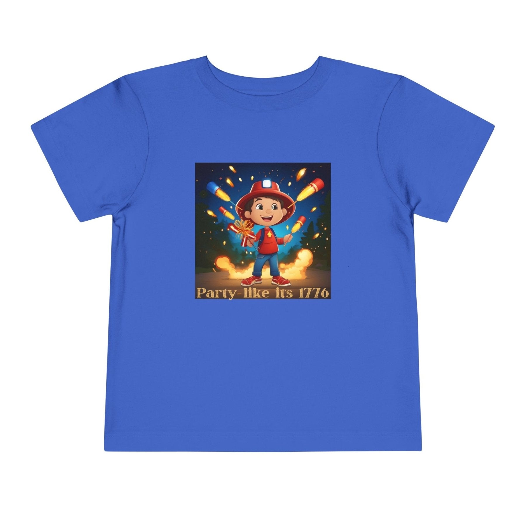 Party Like it's 1776, Toddler Short Sleeve Tee, 2T-5T - Janlyn's Crafts