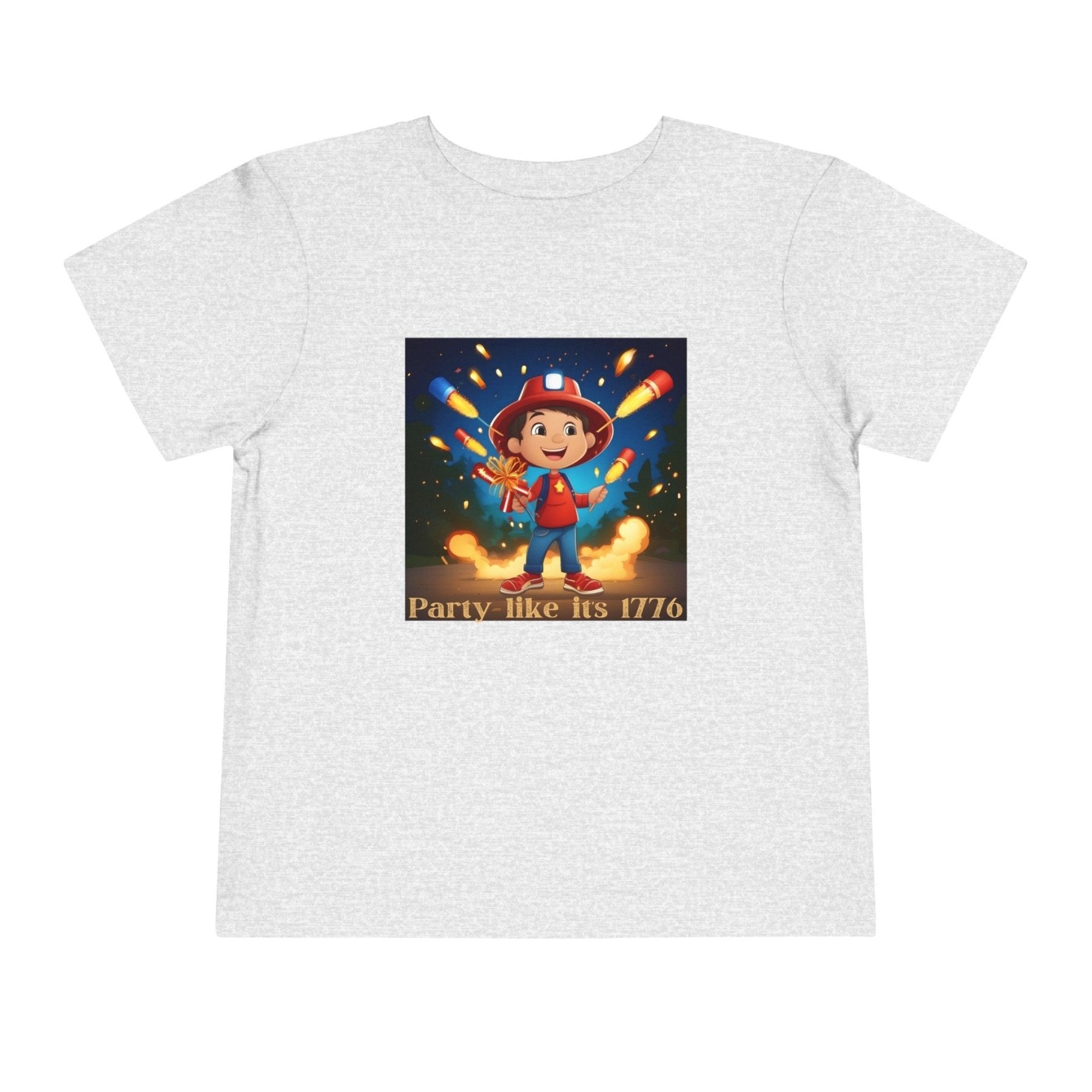 Party Like it's 1776, Toddler Short Sleeve Tee, 2T-5T - Janlyn's Crafts