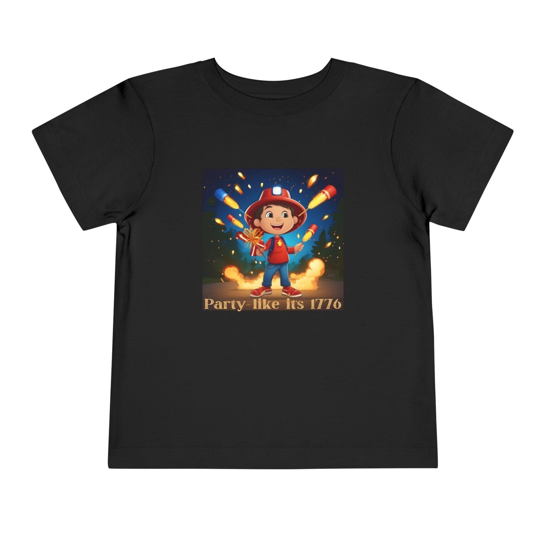 Party Like it's 1776, Toddler Short Sleeve Tee, 2T-5T - Janlyn's Crafts