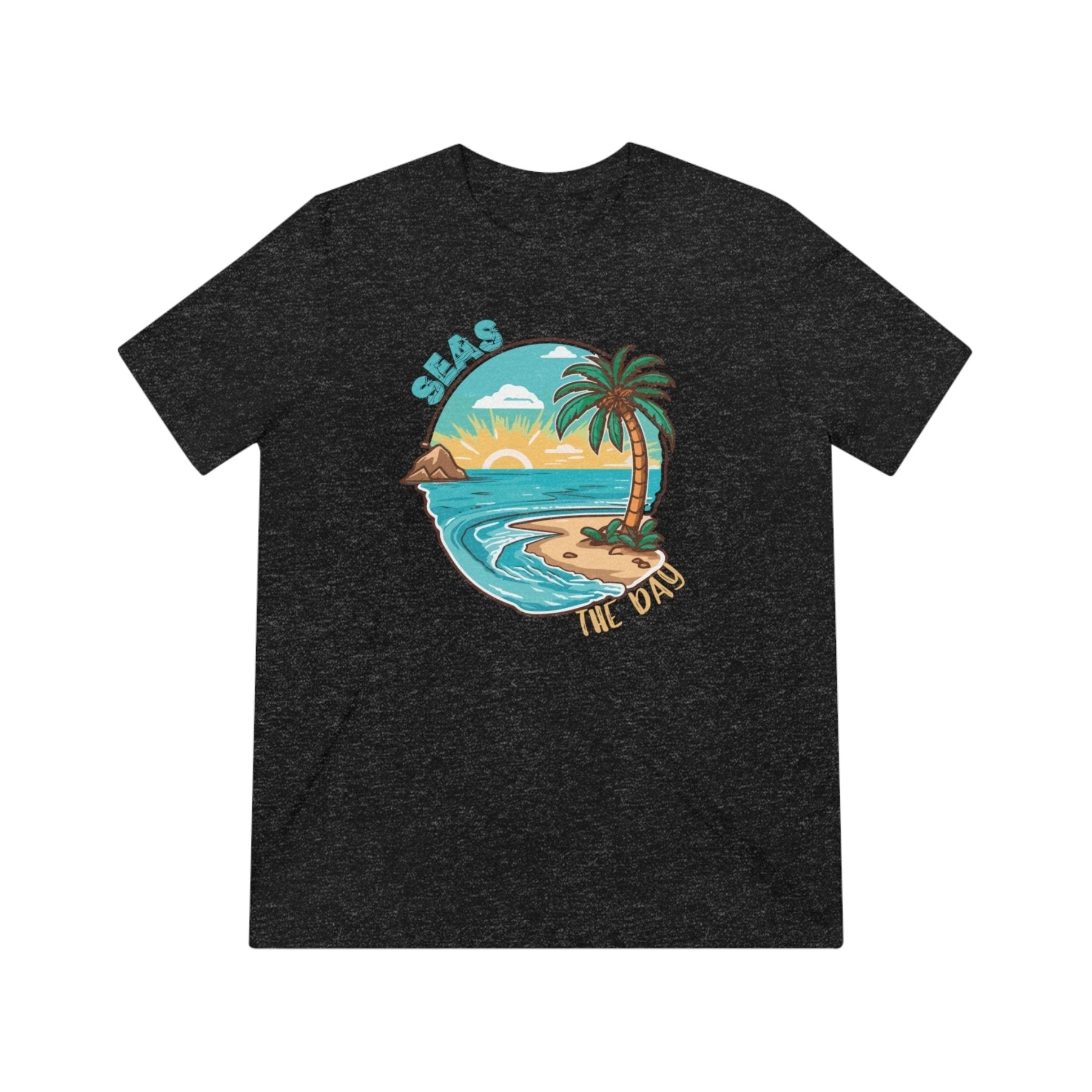 Seas the Day, Unisex Triblend T - Shirt - Janlyn's Crafts