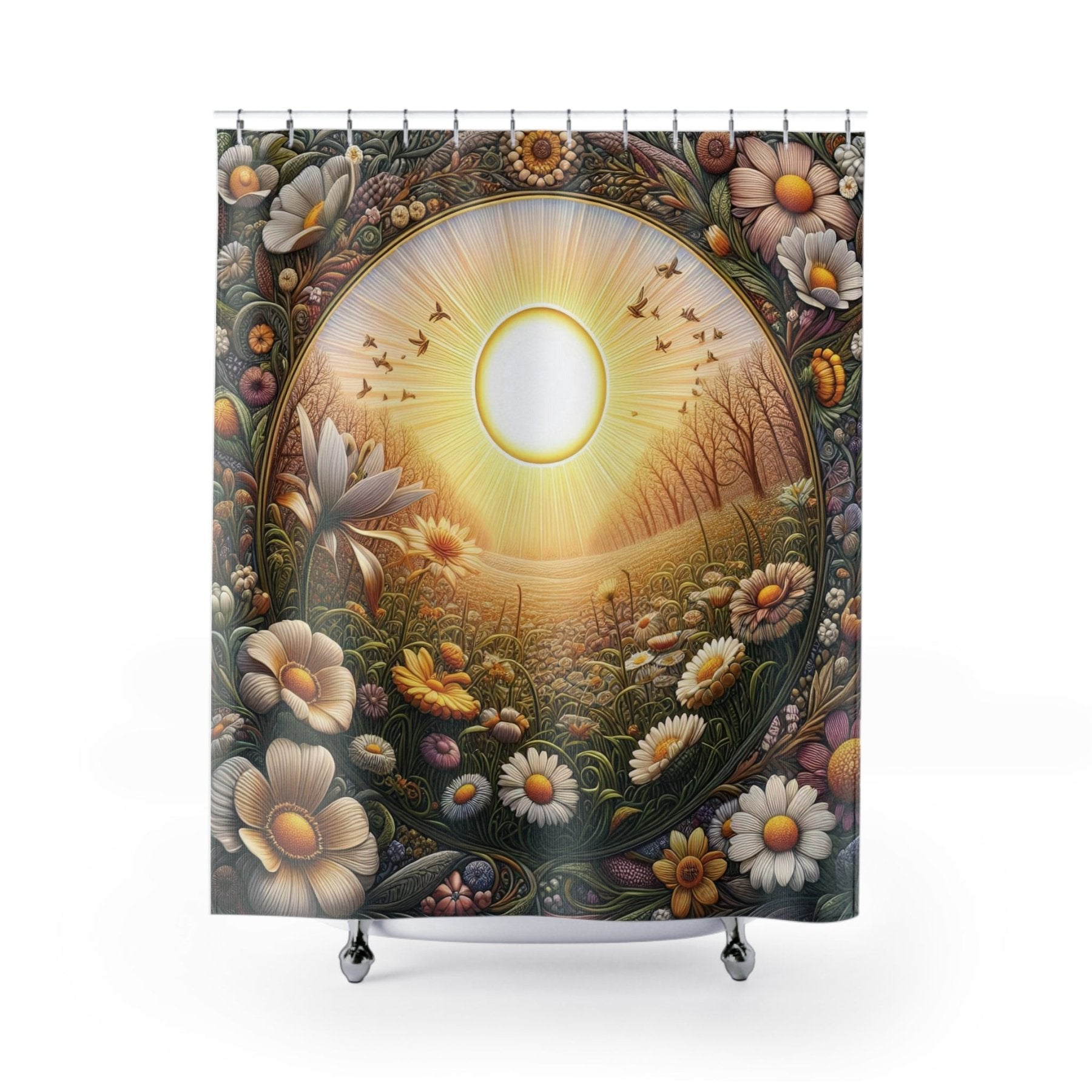 Shower Curtain, Sun [12] - Janlyn's Crafts