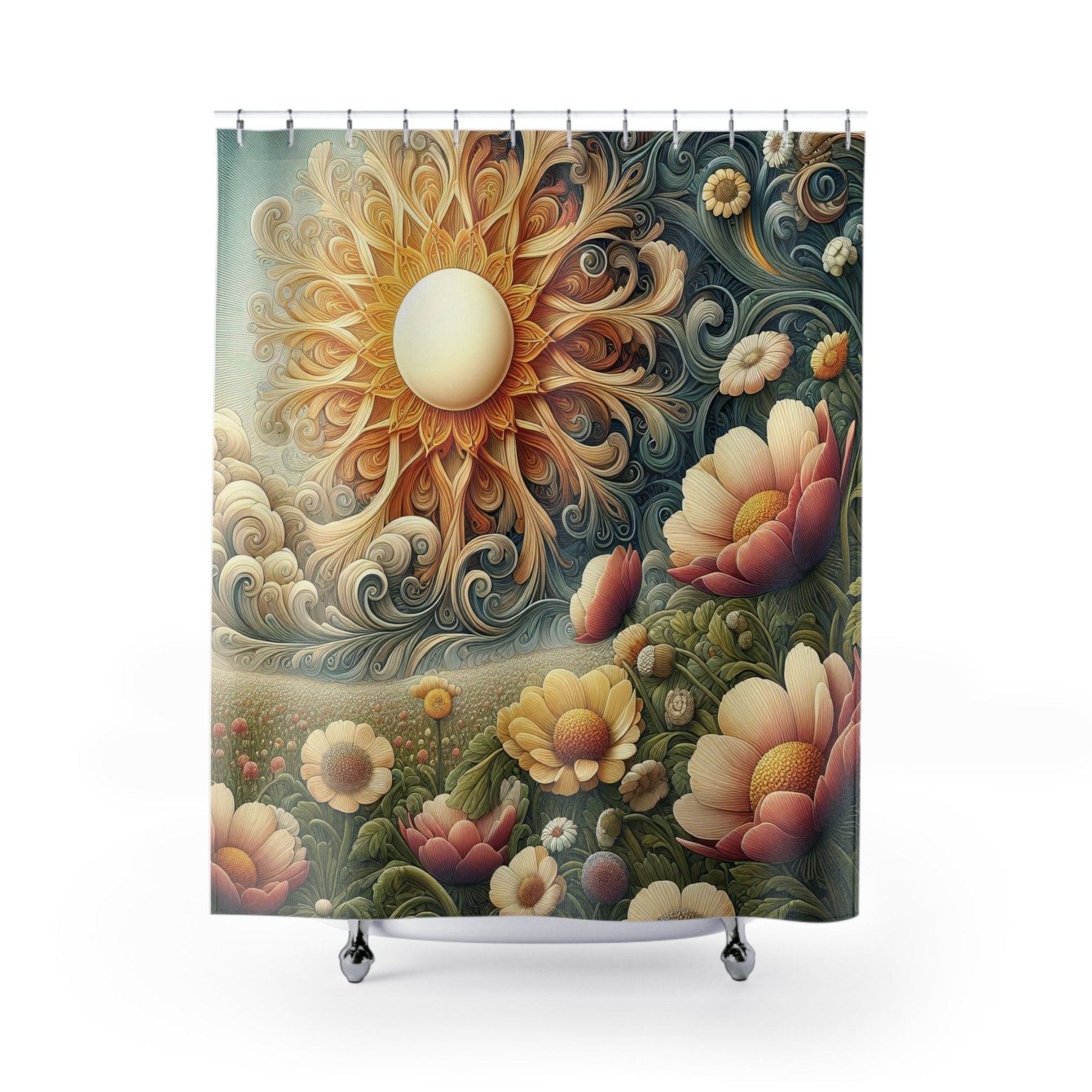 Shower Curtain, Sun [15] - Janlyn's Crafts