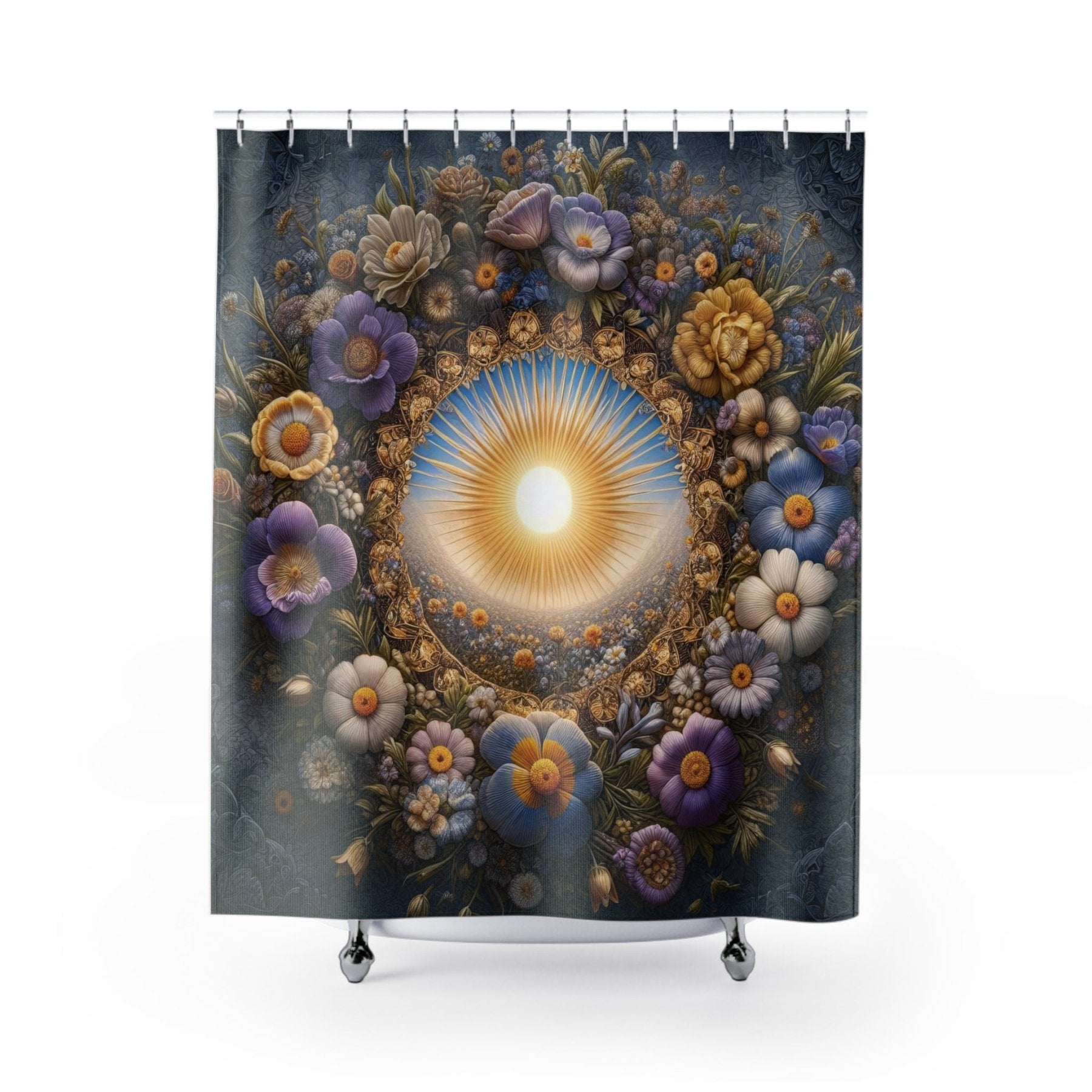 Shower Curtain, Sun [17] - Janlyn's Crafts