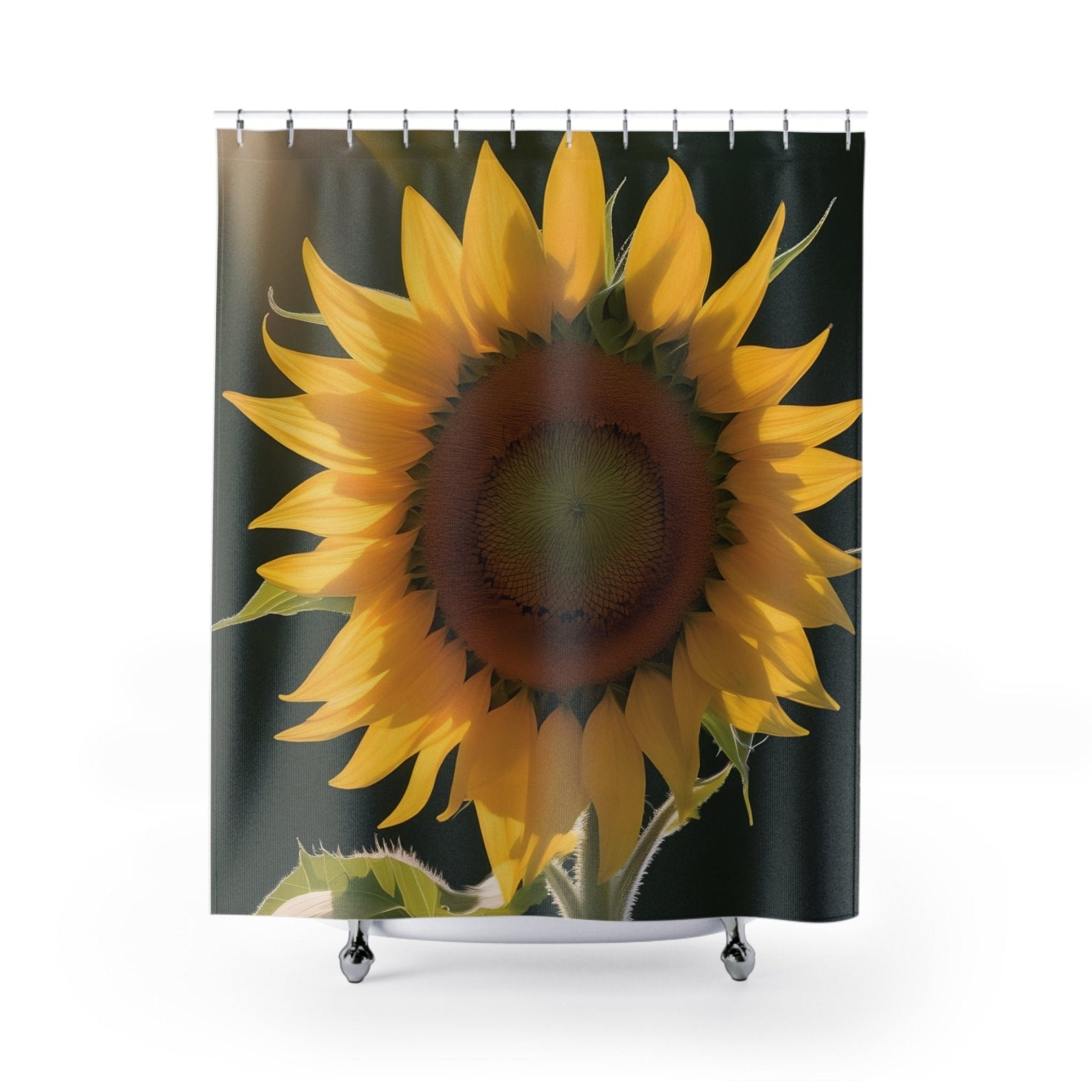 Shower Curtain, Sunflower [16] - Janlyn's Crafts