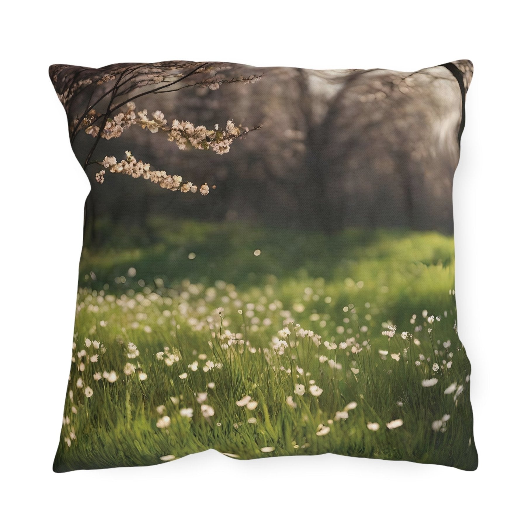 Spring Flowers Outdoor Pillow, Qty 1, (15) - Janlyn's Crafts