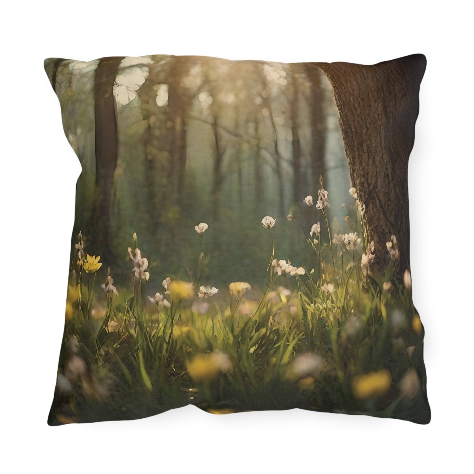 Spring Flowers Outdoor Pillow, Qty 1, (16) - Janlyn's Crafts