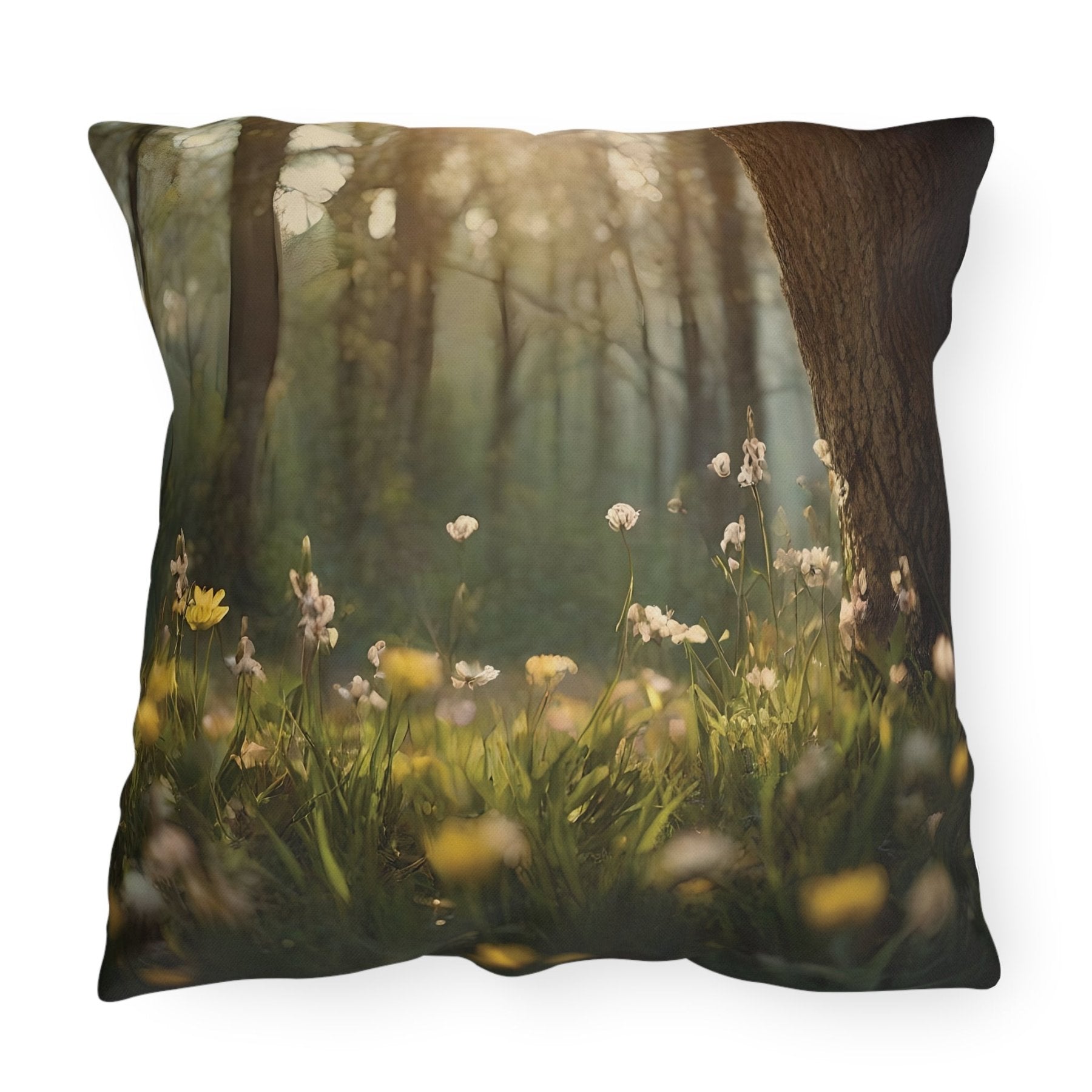 Spring Flowers Outdoor Pillow, Qty 1, (16) - Janlyn's Crafts