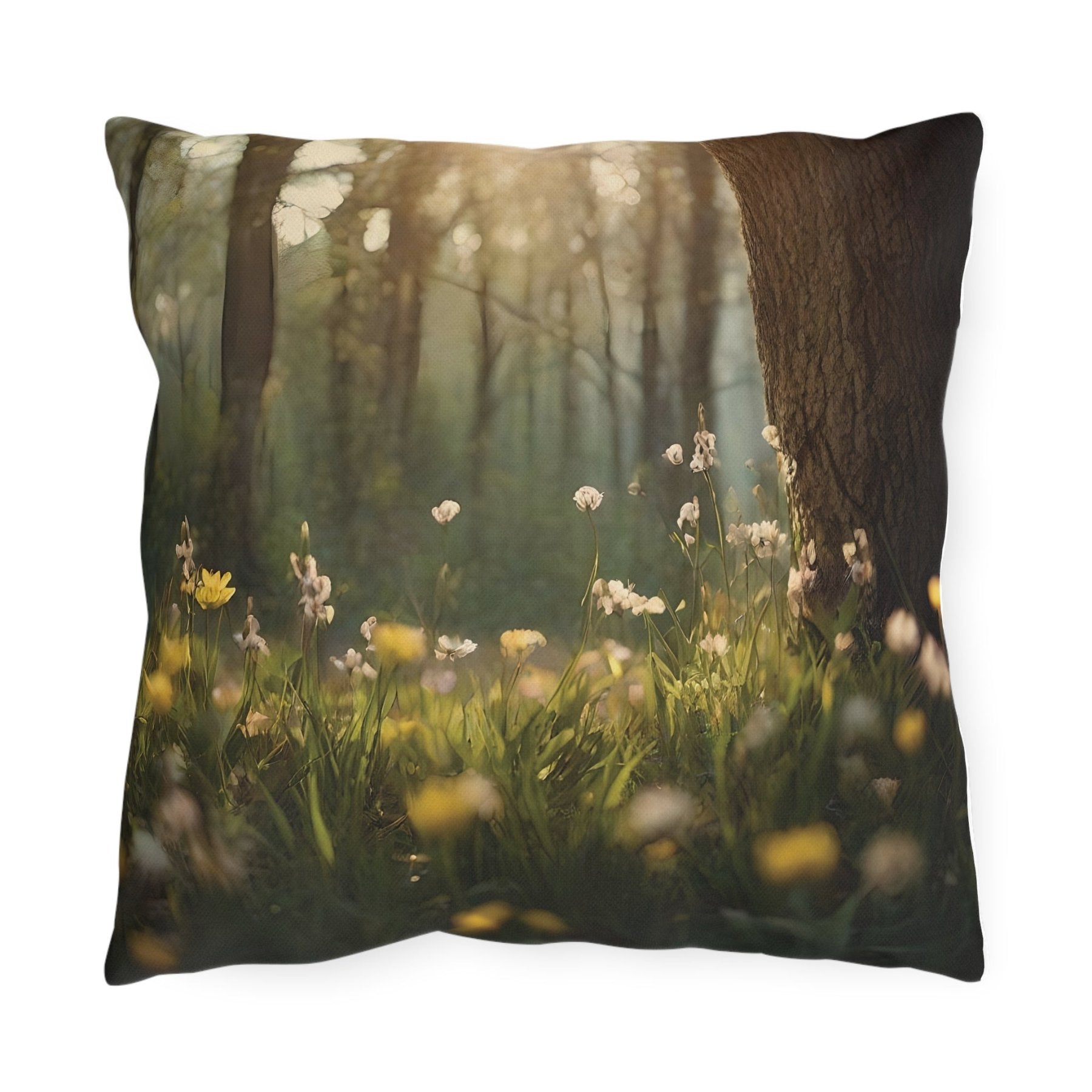 Spring Flowers Outdoor Pillow, Qty 1, (16) - Janlyn's Crafts