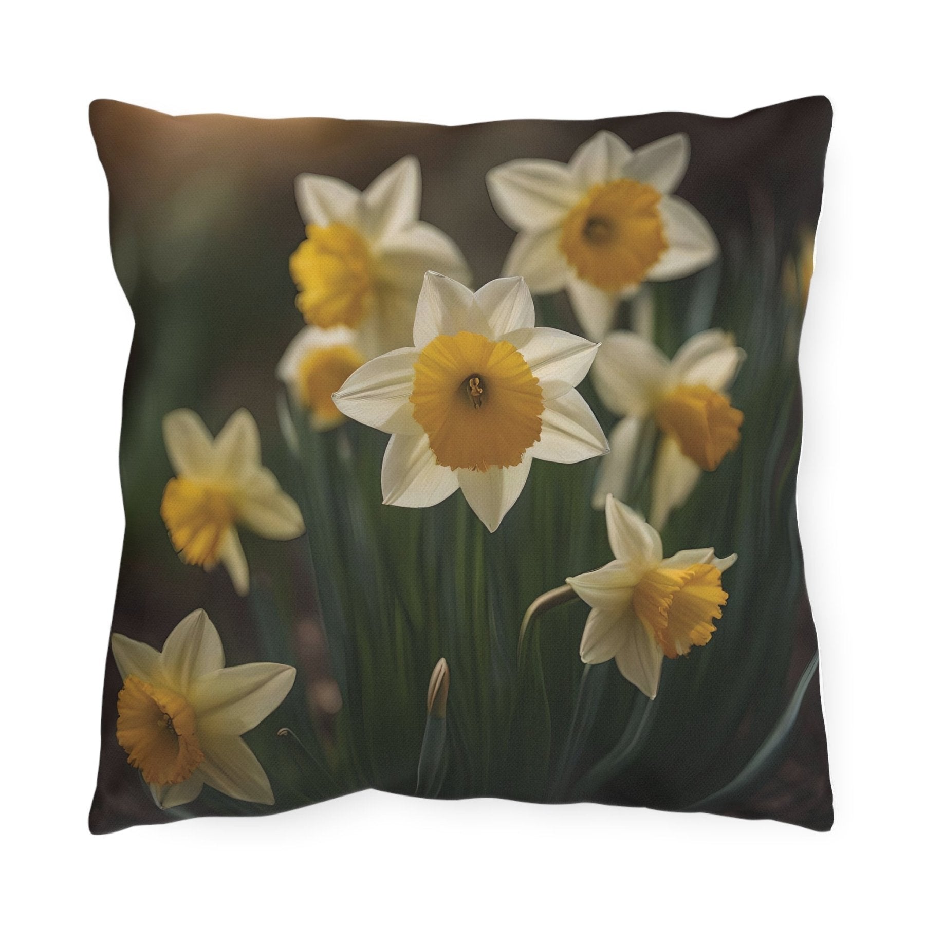 Spring Flowers Outdoor Pillow, Qty 1, (2) - Janlyn's Crafts