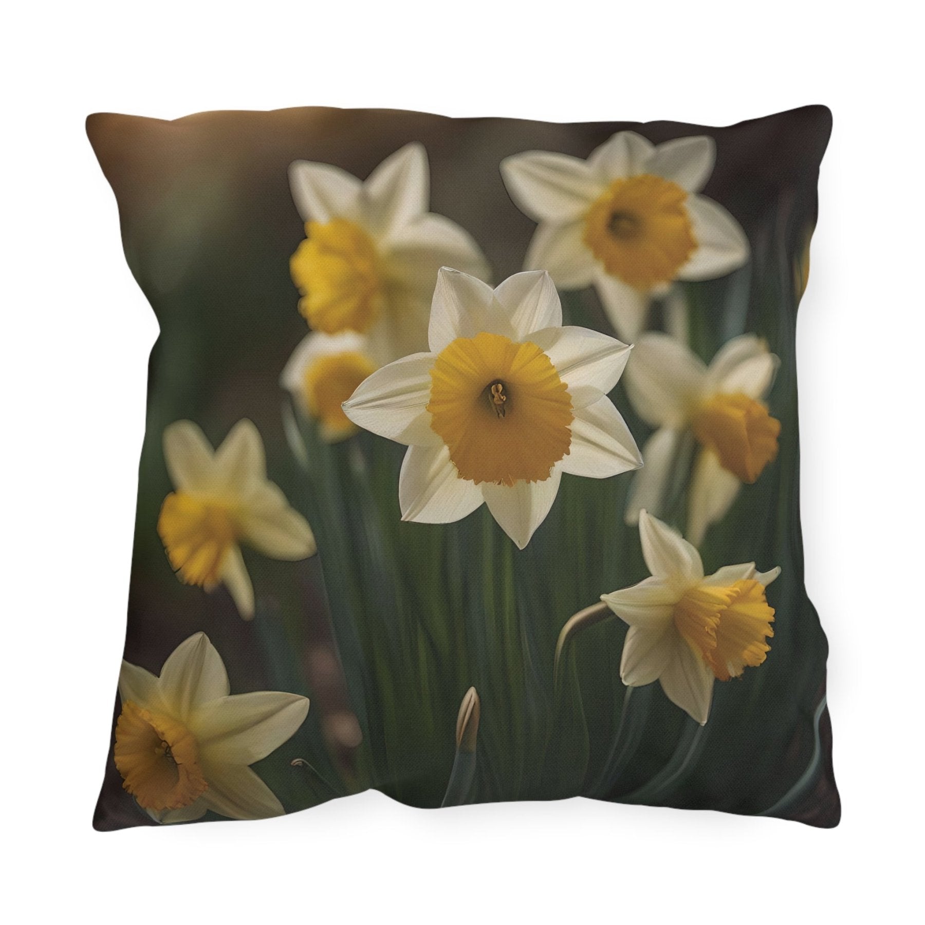 Spring Flowers Outdoor Pillow, Qty 1, (2) - Janlyn's Crafts