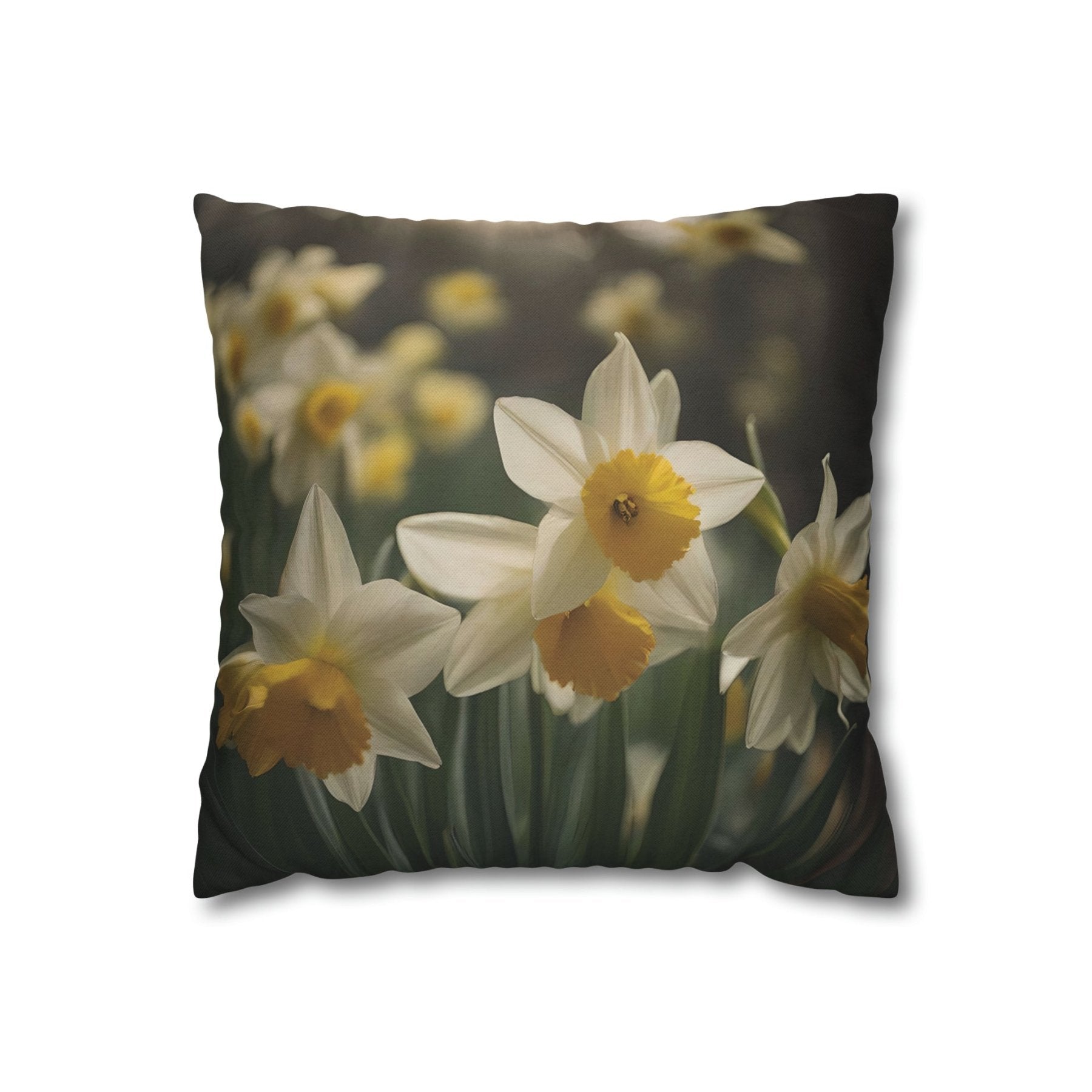 Spring Flowers Throw Pillow Cover, Throw Pillow Case, Qty 1, (1) - Janlyn's Crafts