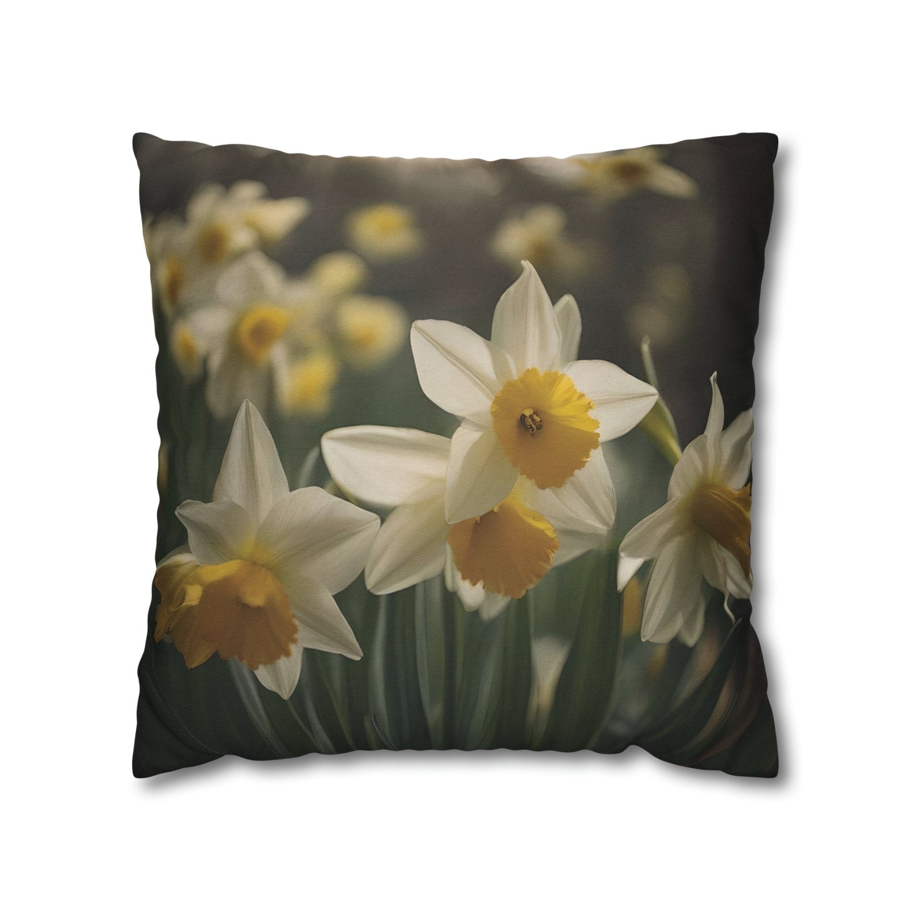 Spring Flowers Throw Pillow Cover, Throw Pillow Case, Qty 1, (1) - Janlyn's Crafts