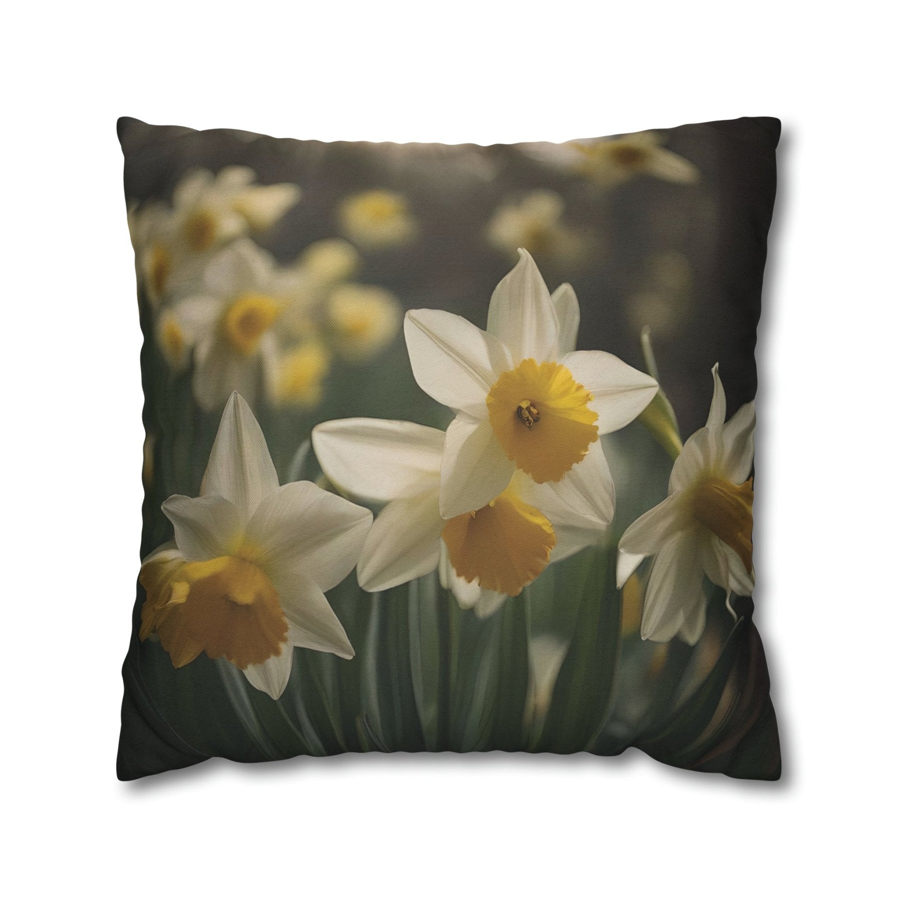 Spring Flowers Throw Pillow Cover, Throw Pillow Case, Qty 1, (1) - Janlyn's Crafts