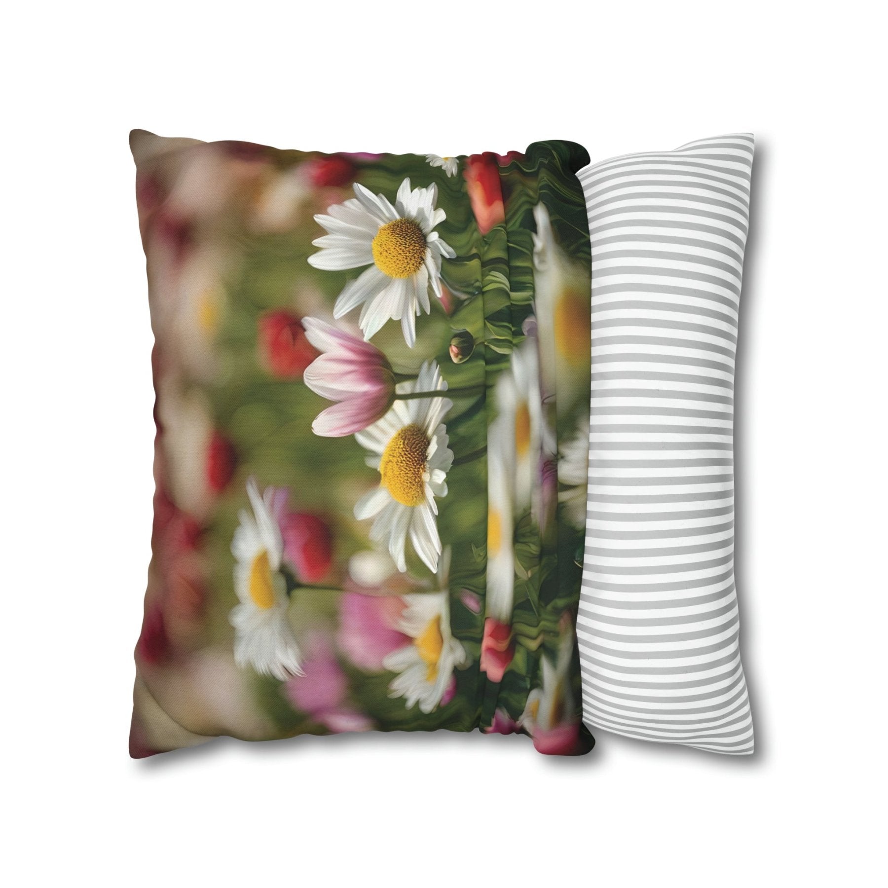 Spring Flowers Throw Pillow Cover, Throw Pillow Case, Qty 1, (19) - Janlyn's Crafts