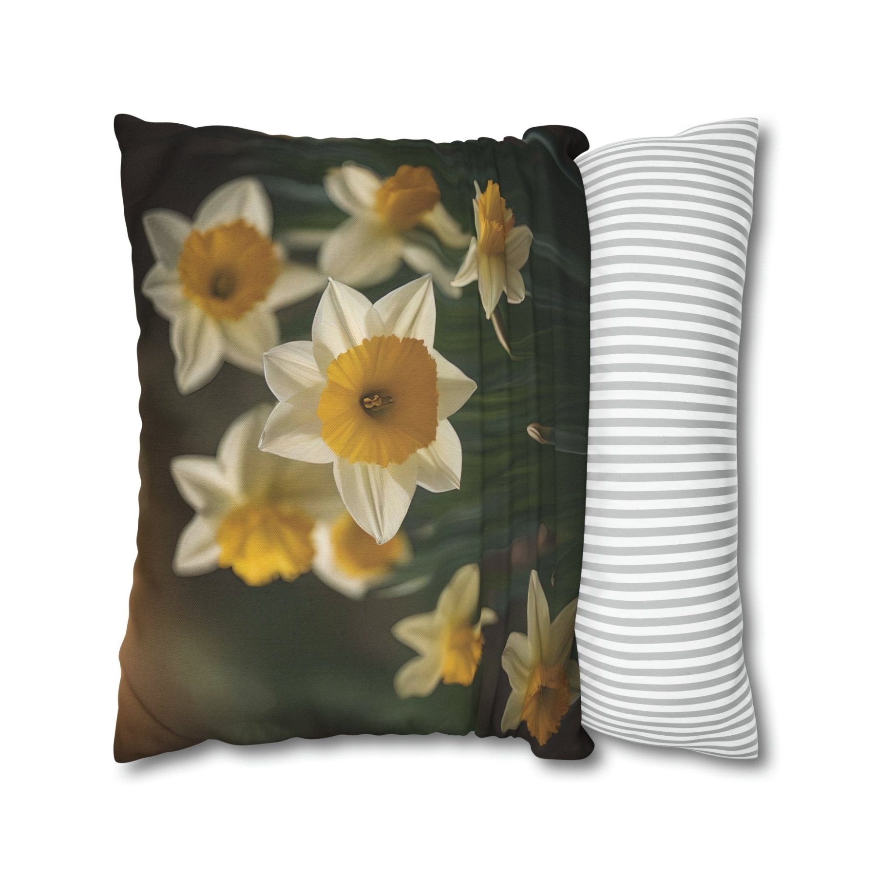 Spring Flowers Throw Pillow Cover, Throw Pillow Case, Qty 1, (2) - Janlyn's Crafts