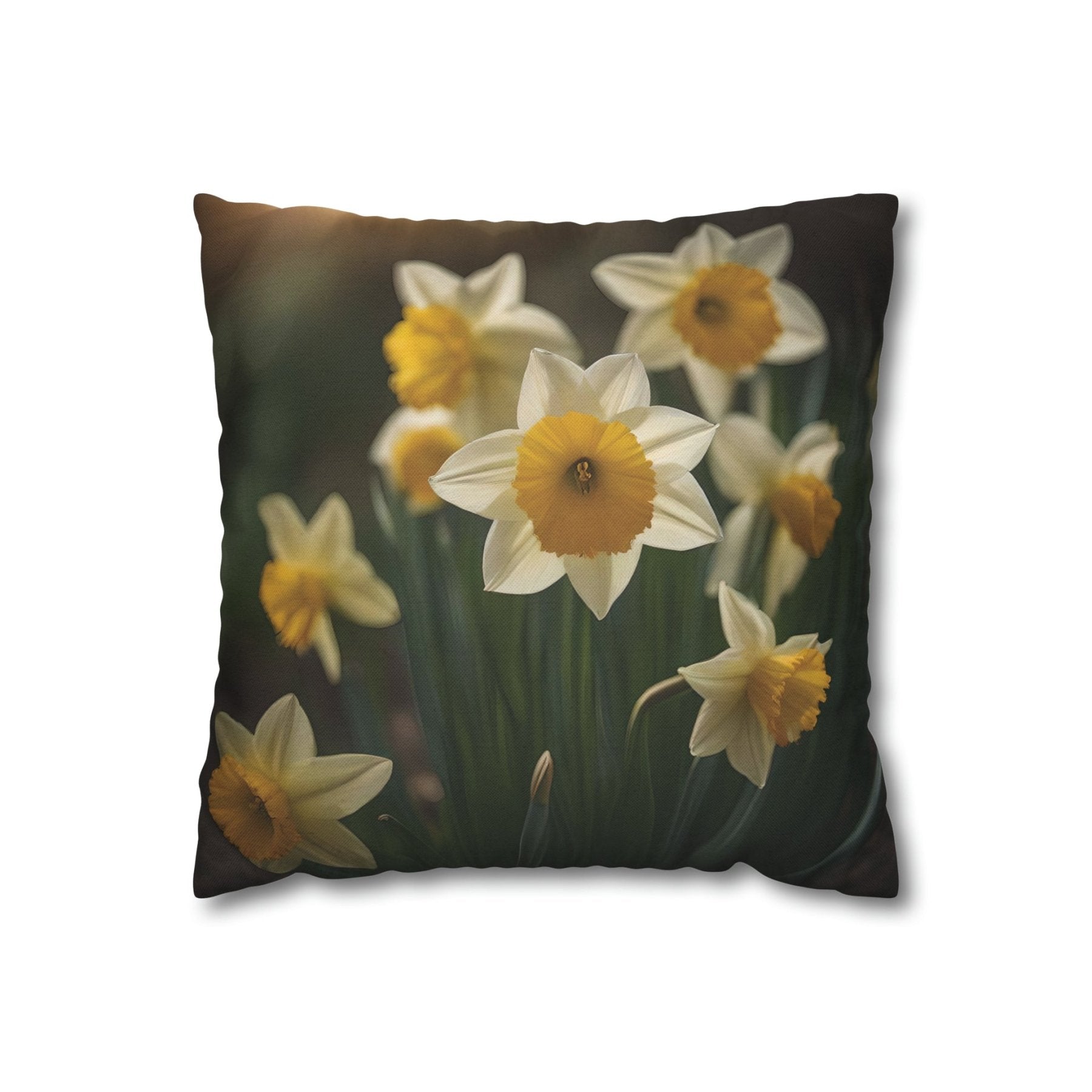 Spring Flowers Throw Pillow Cover, Throw Pillow Case, Qty 1, (2) - Janlyn's Crafts