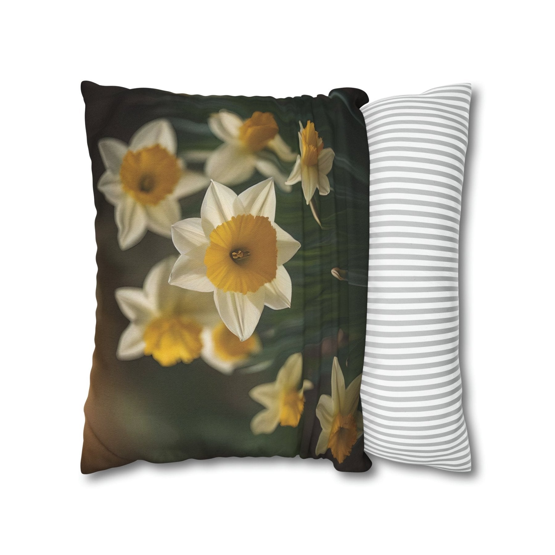 Spring Flowers Throw Pillow Cover, Throw Pillow Case, Qty 1, (2) - Janlyn's Crafts