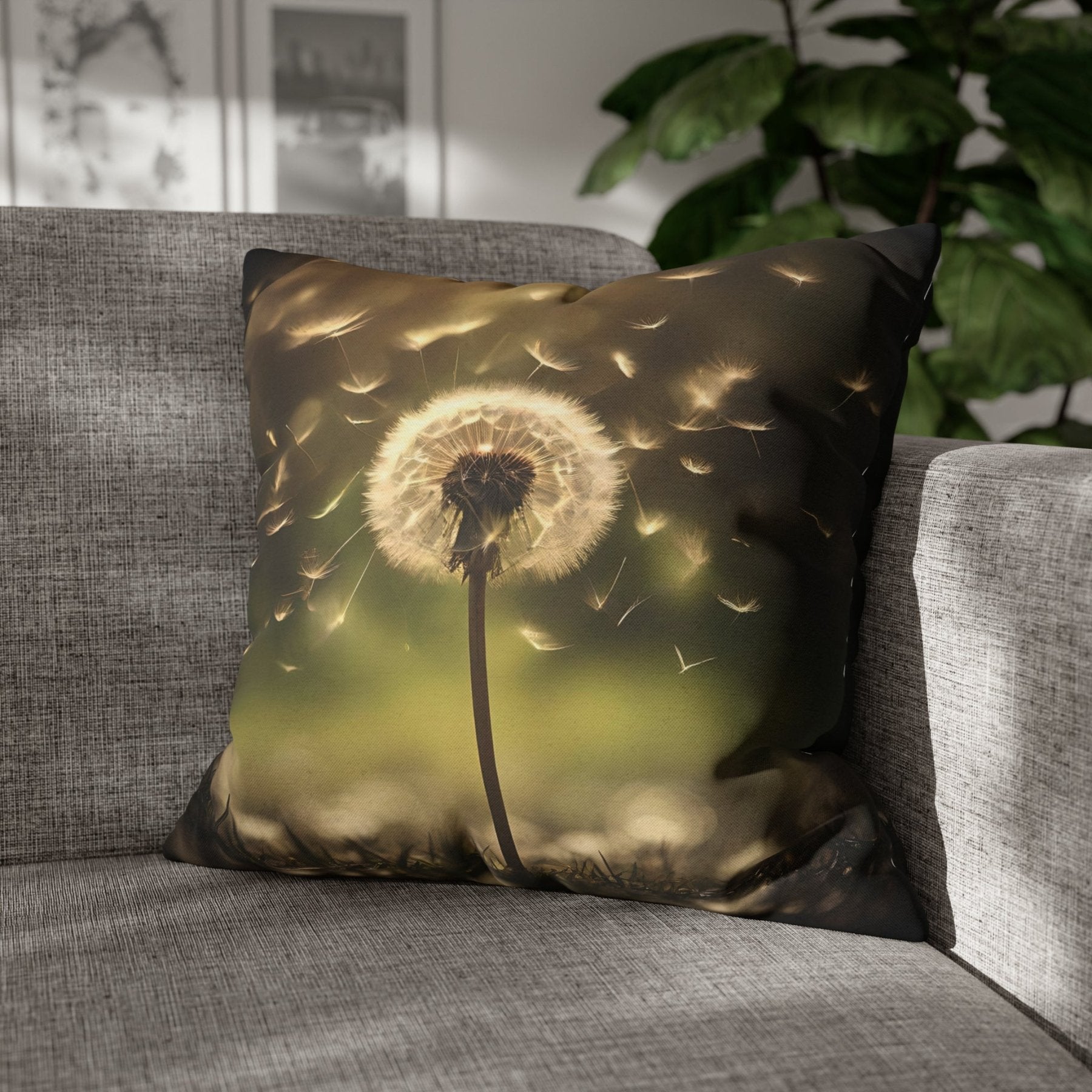 Spring Flowers Throw Pillow Cover, Throw Pillow Case, Qty 1, (4) - Janlyn's Crafts