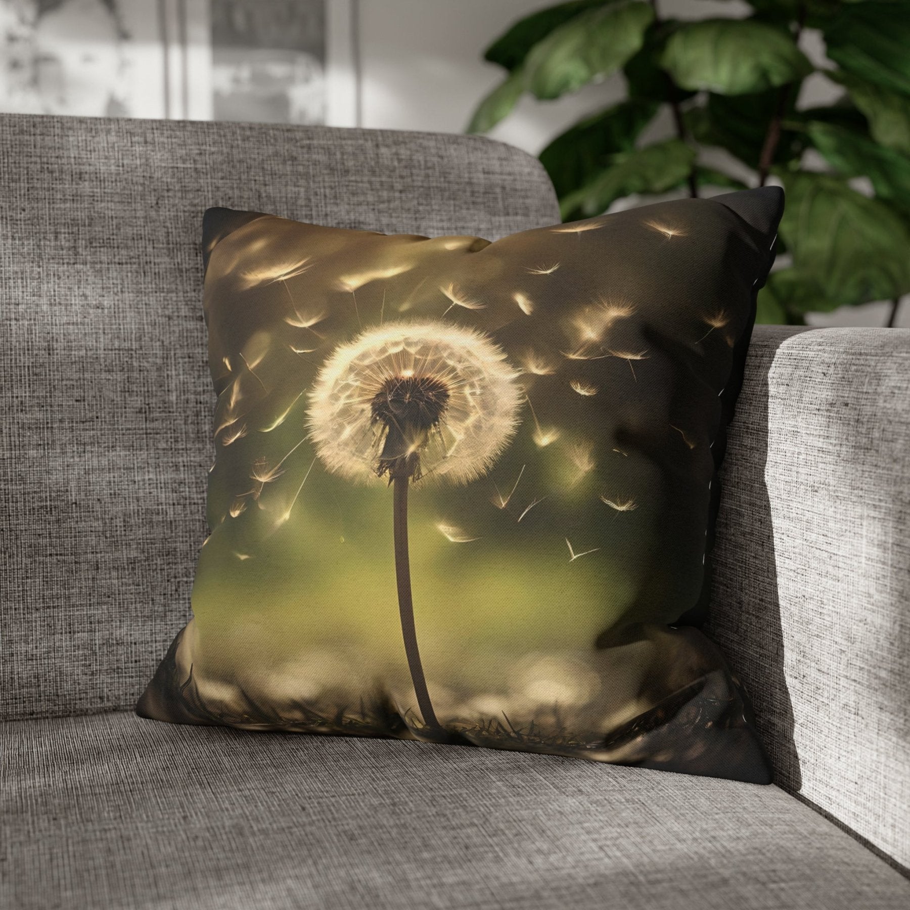 Spring Flowers Throw Pillow Cover, Throw Pillow Case, Qty 1, (4) - Janlyn's Crafts