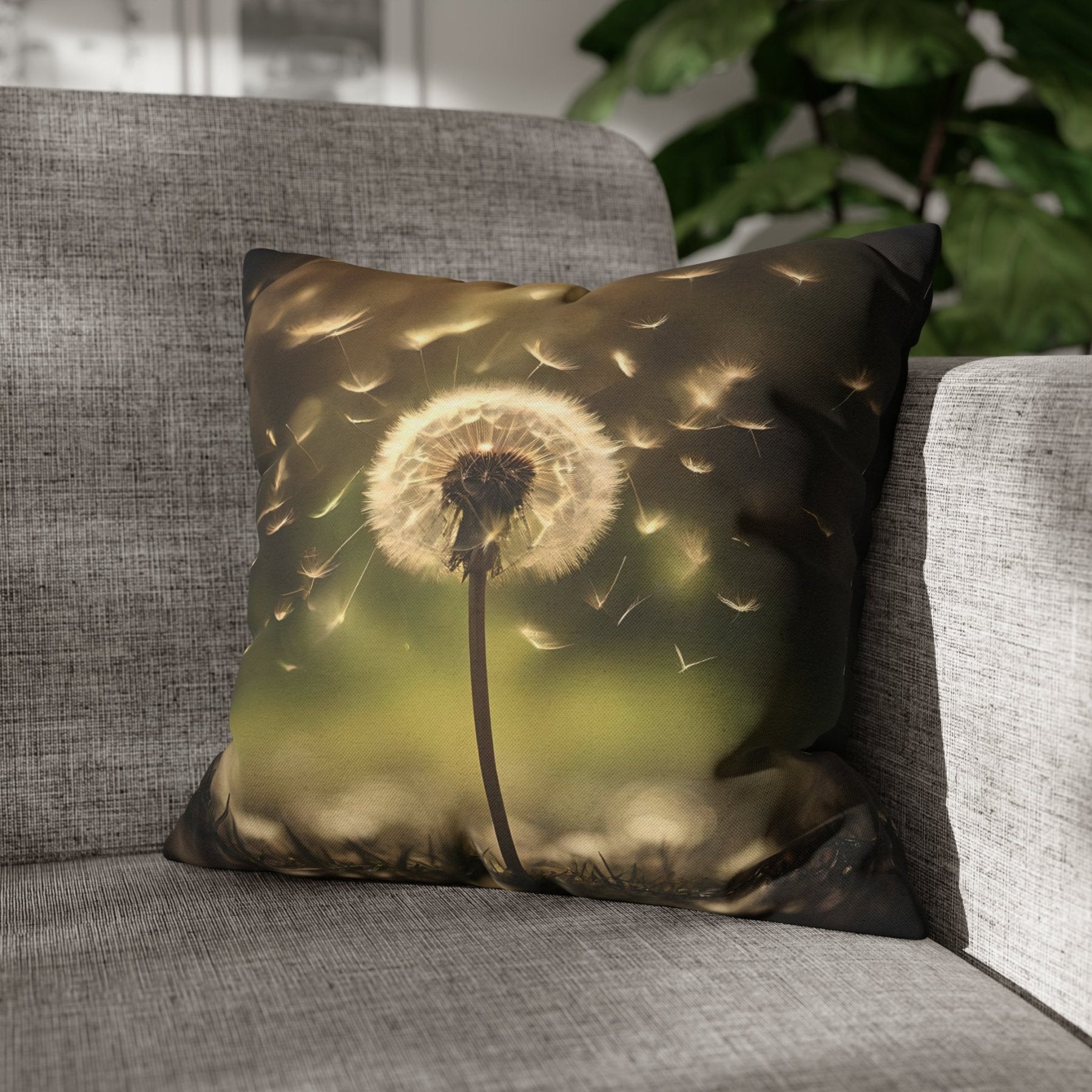 Spring Flowers Throw Pillow Cover, Throw Pillow Case, Qty 1, (4) - Janlyn's Crafts