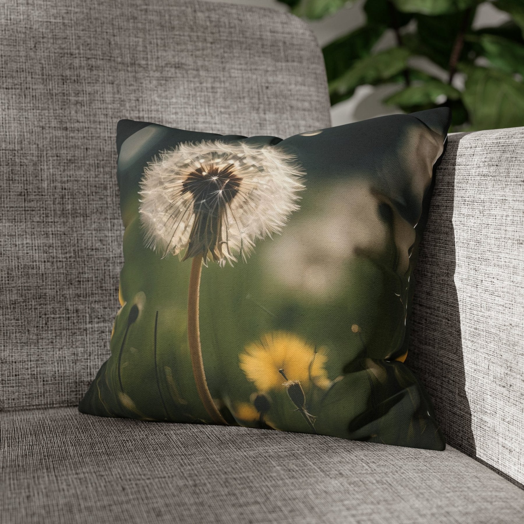 Spring Flowers Throw Pillow Cover, Throw Pillow Case, Qty 1, (5) - Janlyn's Crafts