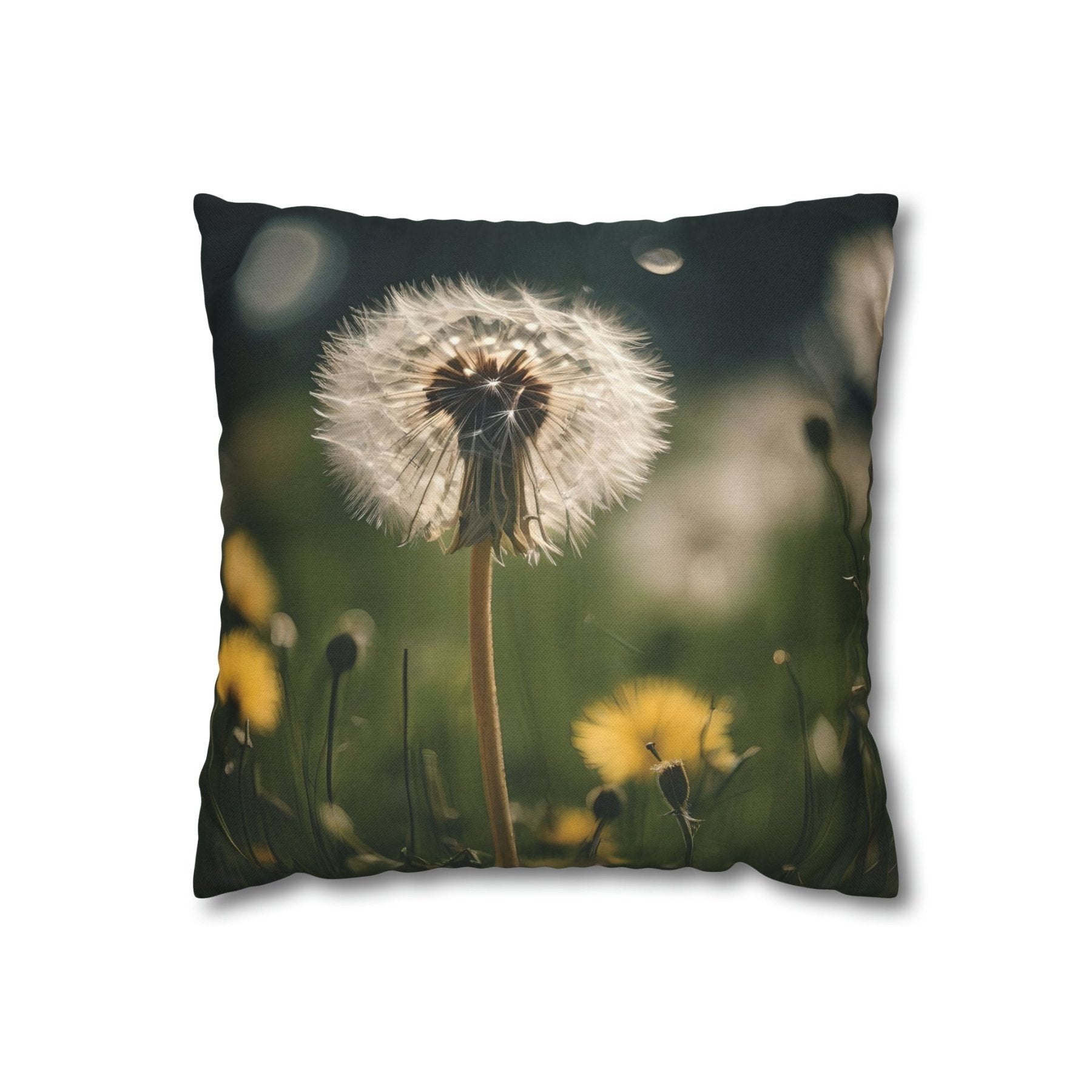 Spring Flowers Throw Pillow Cover, Throw Pillow Case, Qty 1, (5) - Janlyn's Crafts