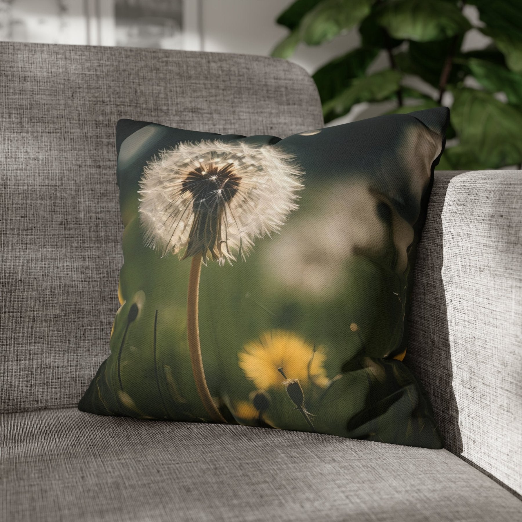 Spring Flowers Throw Pillow Cover, Throw Pillow Case, Qty 1, (5) - Janlyn's Crafts