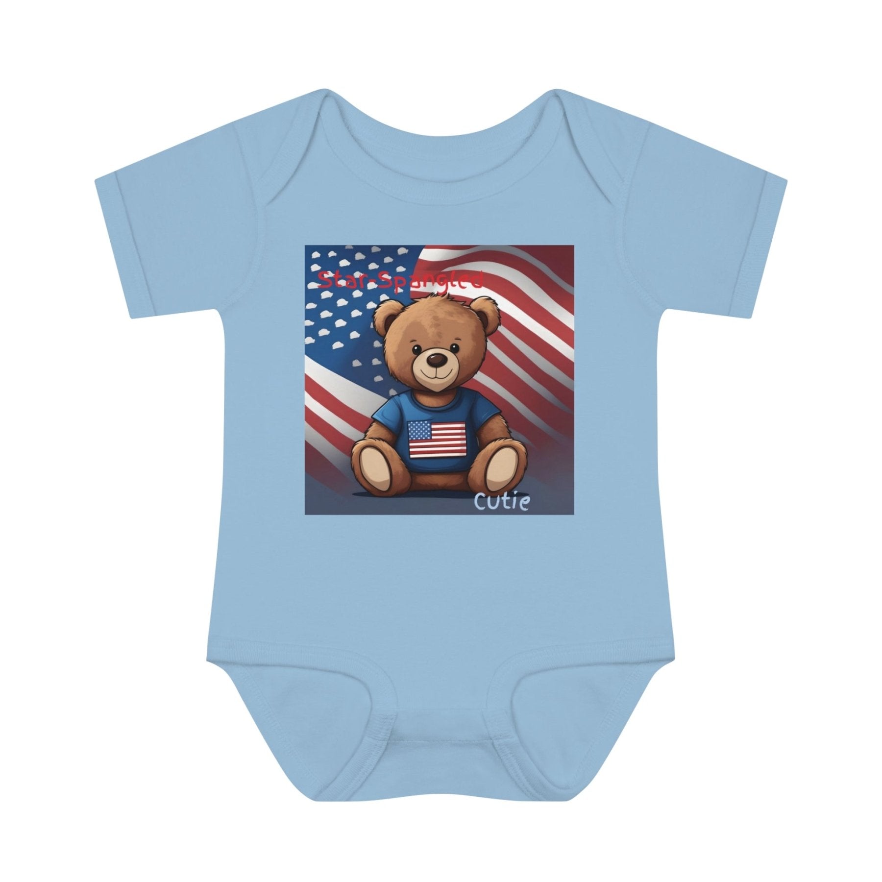 Star Spangled Cutie, Onesie, Bodysuit, 0M-24M - Janlyn's Crafts