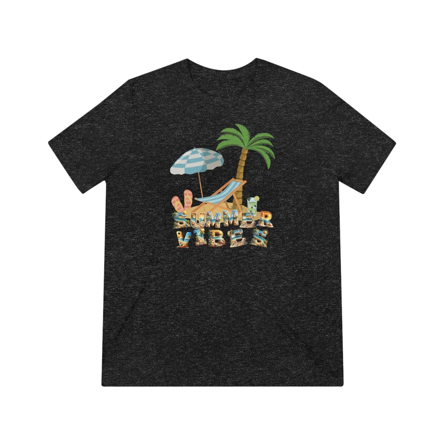 Summer Vibes, Unisex Triblend T - Shirt - Janlyn's Crafts