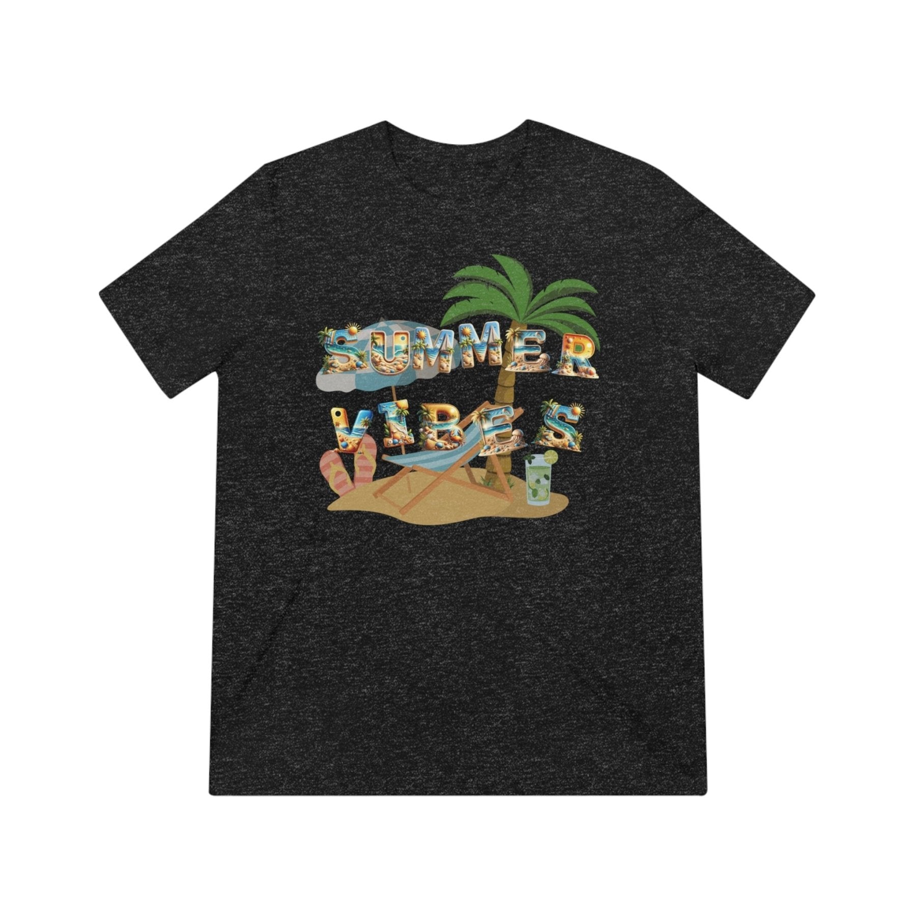 Summer Vibes, Unisex Triblend T - Shirt - Janlyn's Crafts