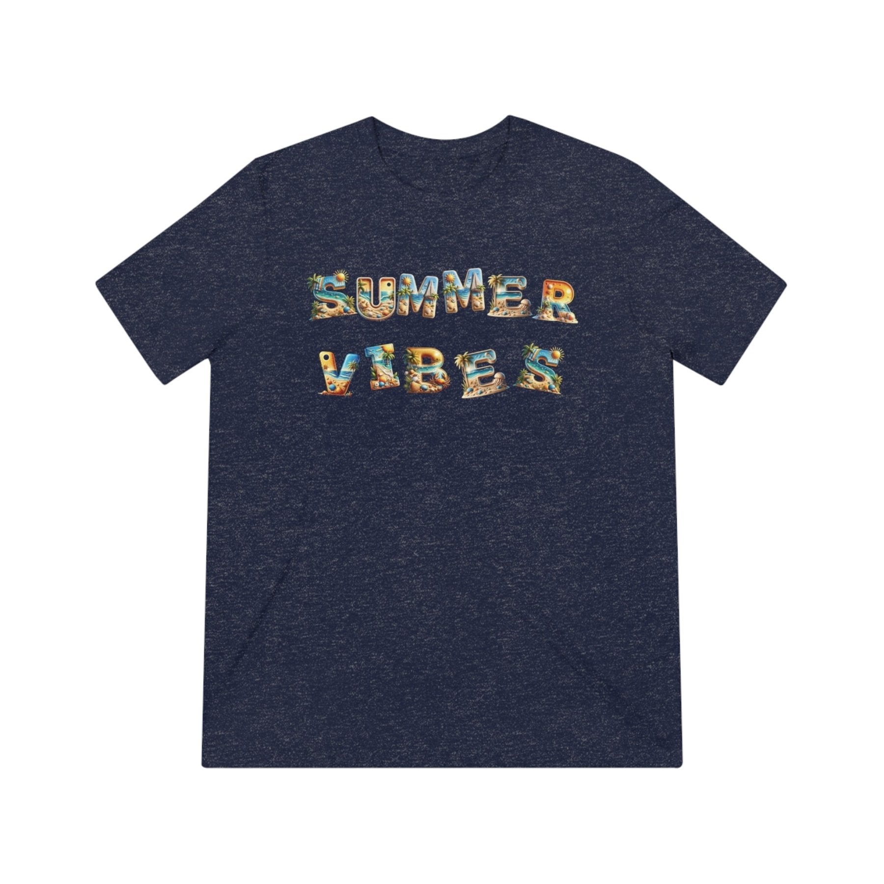 Summer Vibes, Unisex Triblend T - Shirt - Janlyn's Crafts