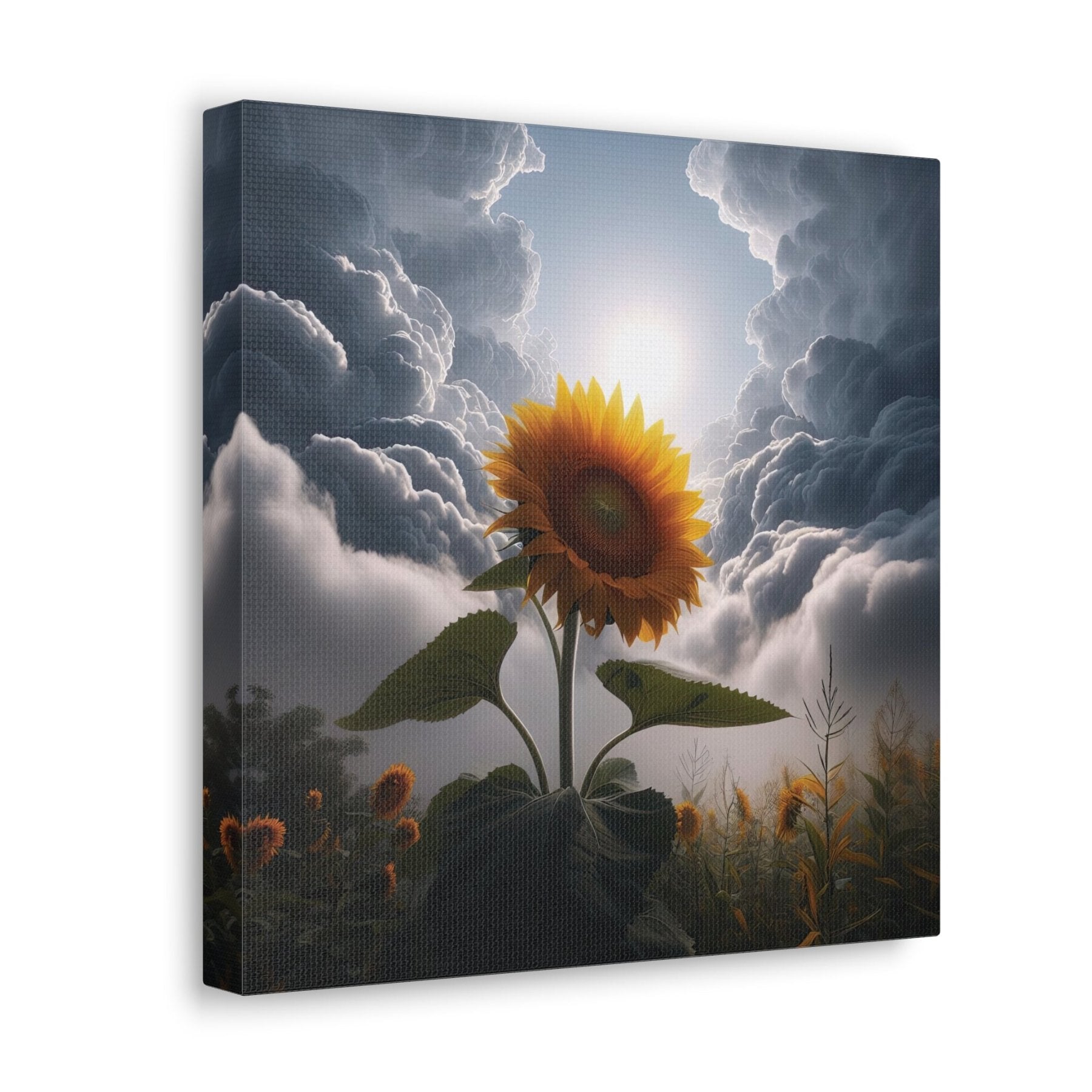 Sunflower Canvas (#10) - Janlyn's Crafts