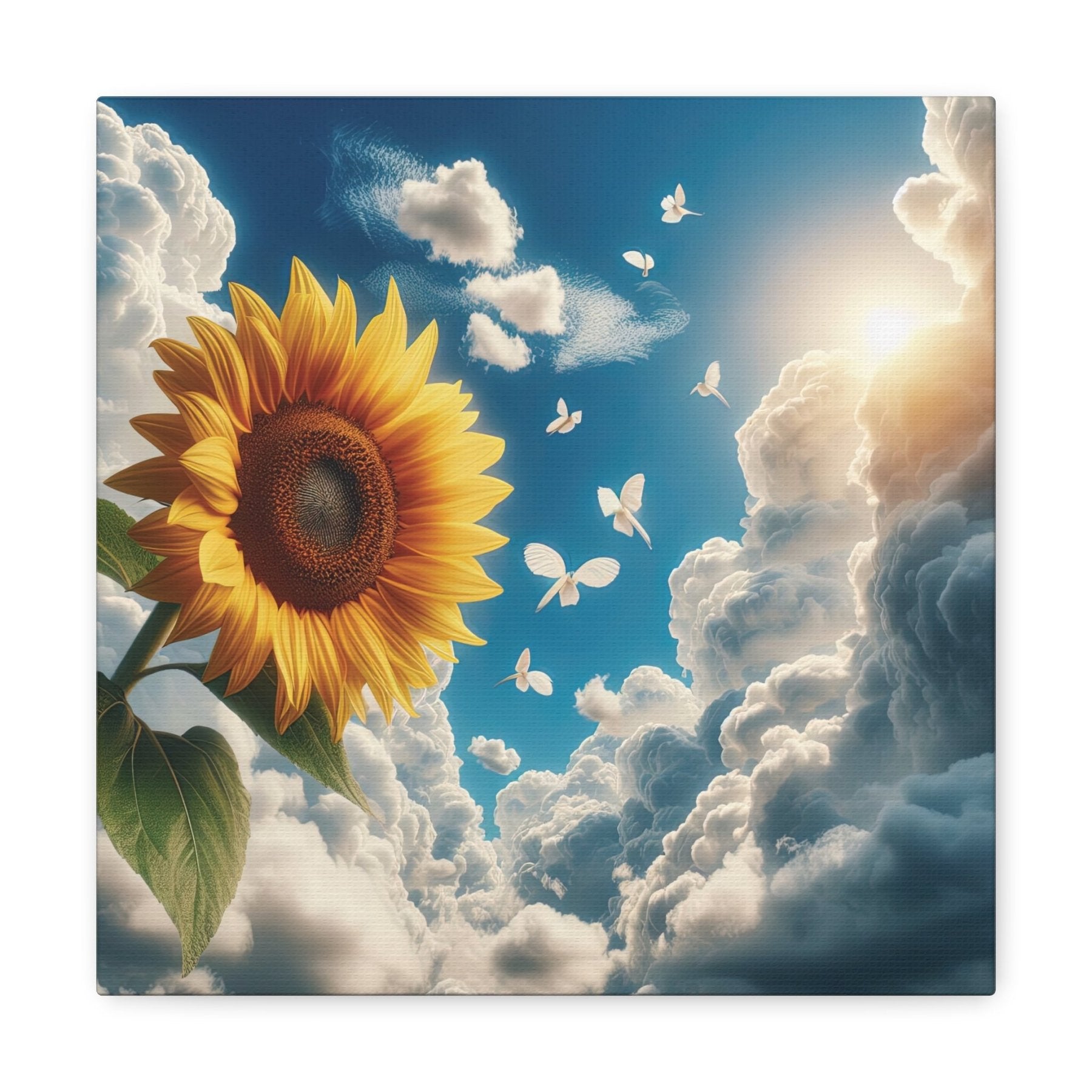 Sunflower Canvas (#12) - Janlyn's Crafts