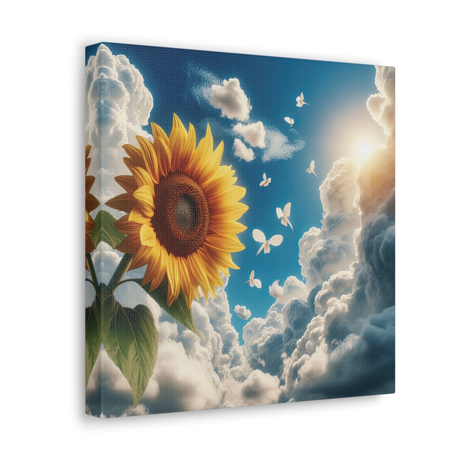 Sunflower Canvas (#12) - Janlyn's Crafts