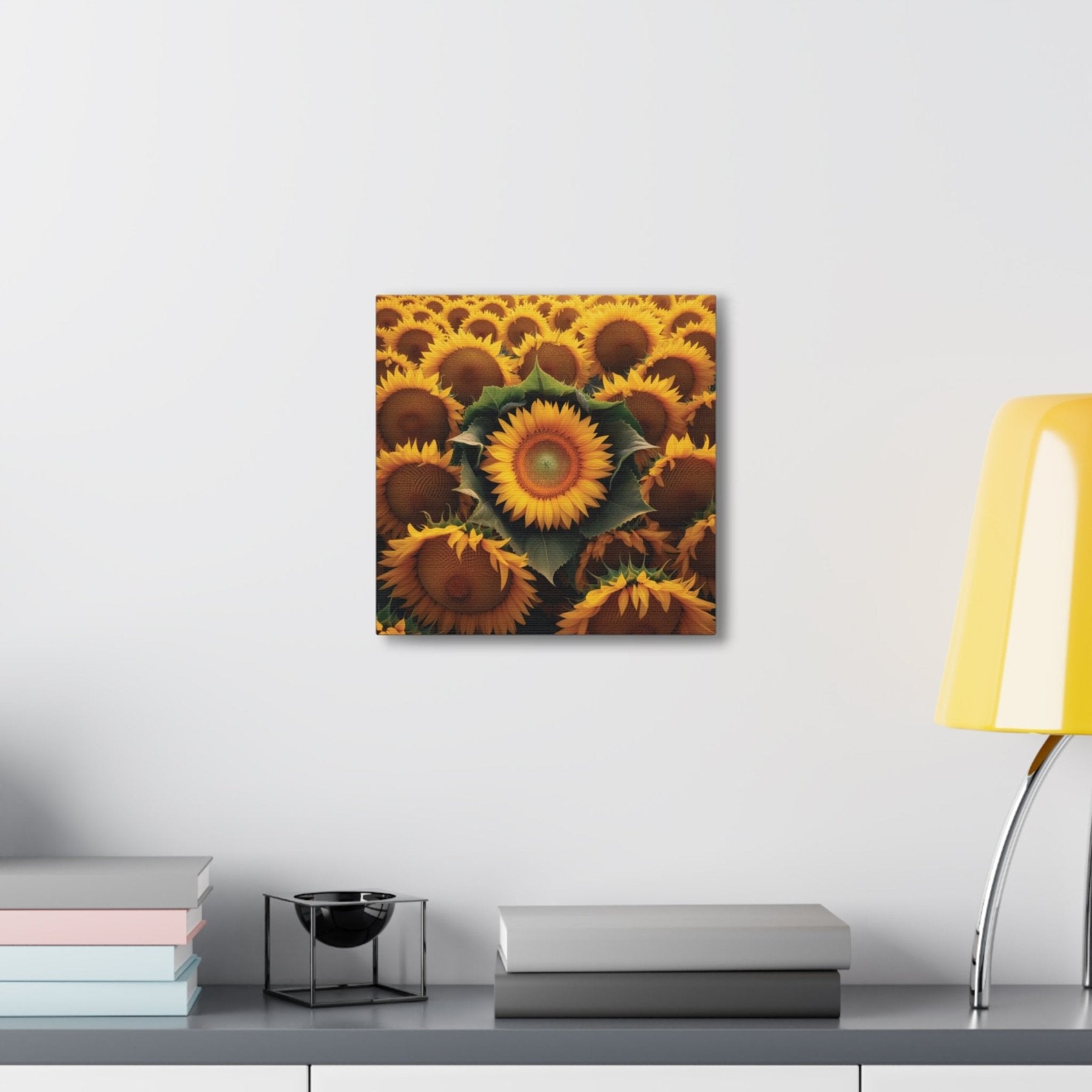 Sunflower Canvas (#14) - Janlyn's Crafts