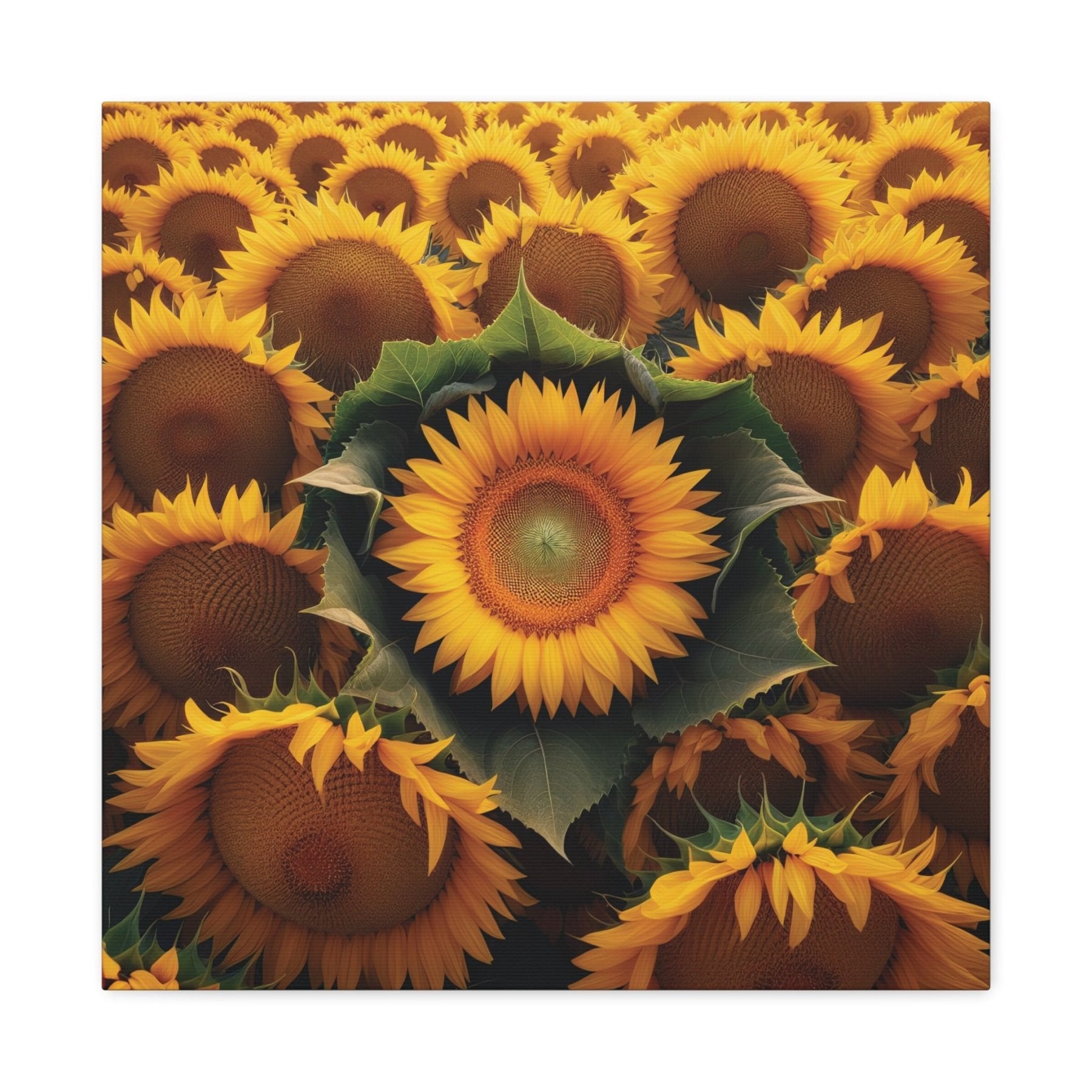 Sunflower Canvas (#14) - Janlyn's Crafts