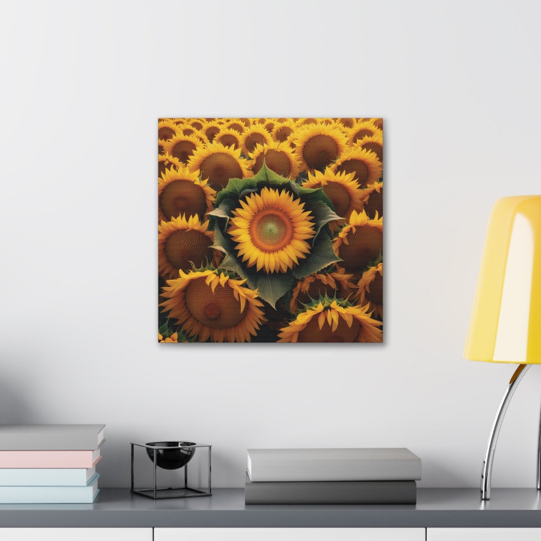 Sunflower Canvas (#14) - Janlyn's Crafts