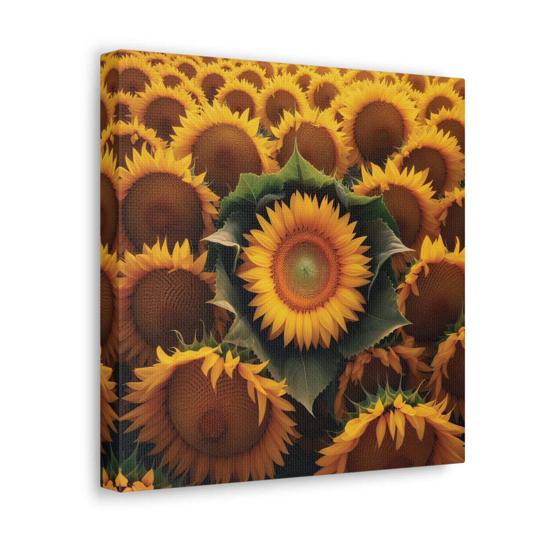 Sunflower Canvas (#14) - Janlyn's Crafts