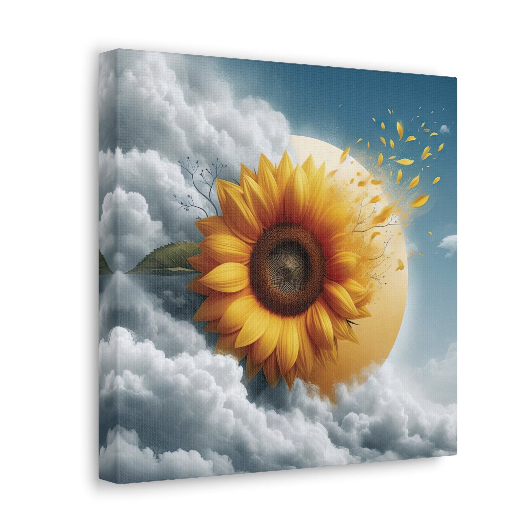 Sunflower Canvas (#6) - Janlyn's Crafts