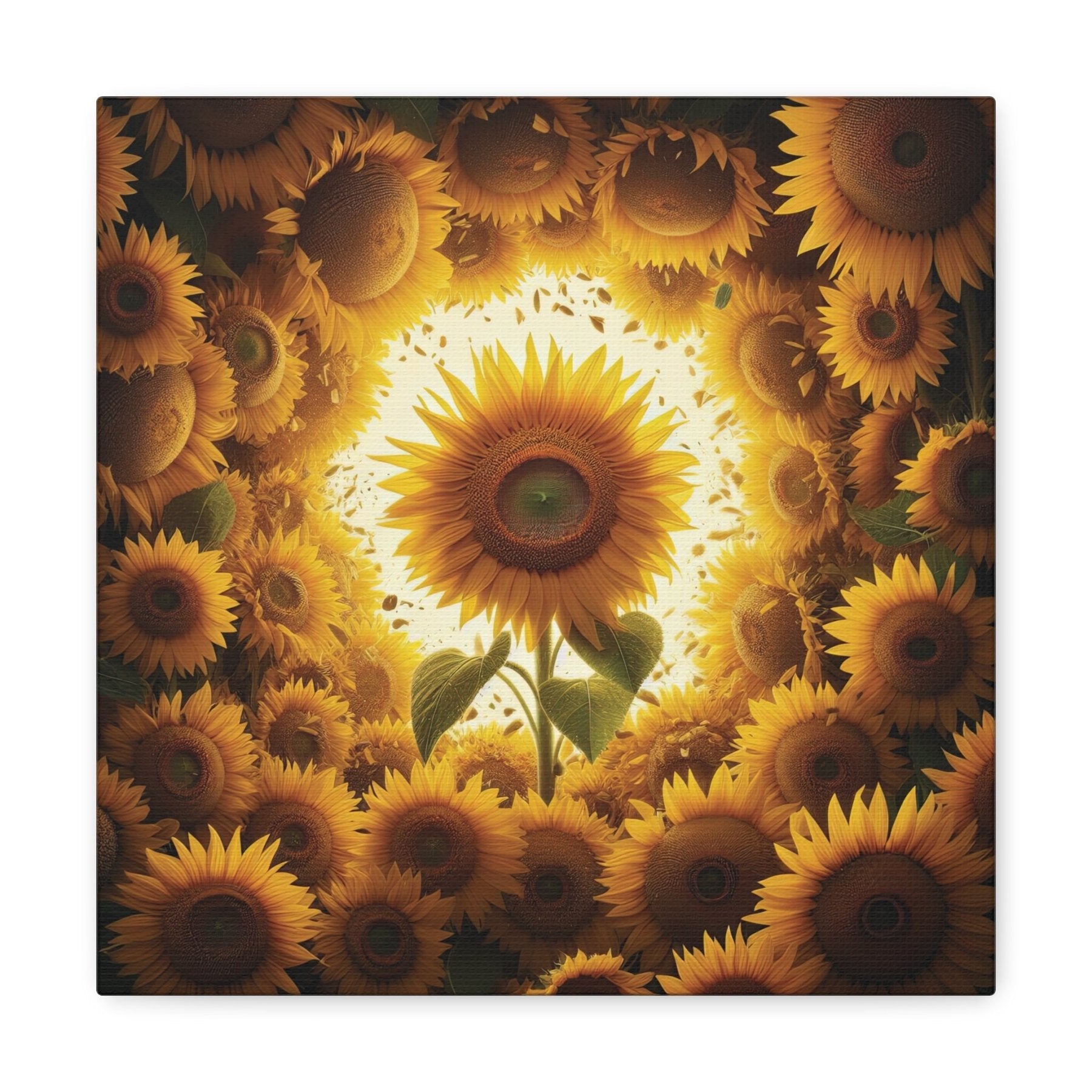 Sunflower Canvas (#9) - Janlyn's Crafts