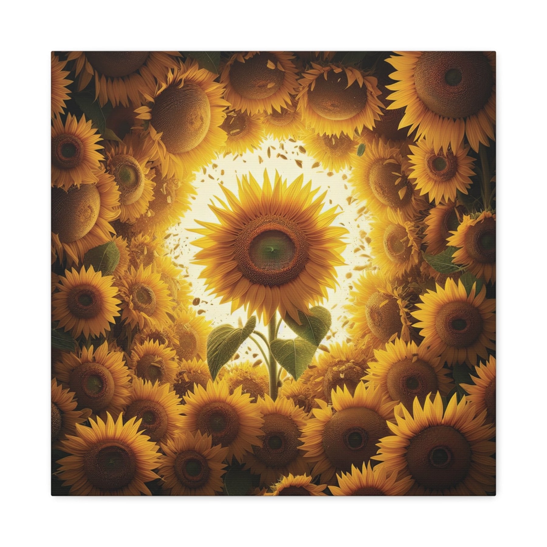 Sunflower Canvas (#9) - Janlyn's Crafts