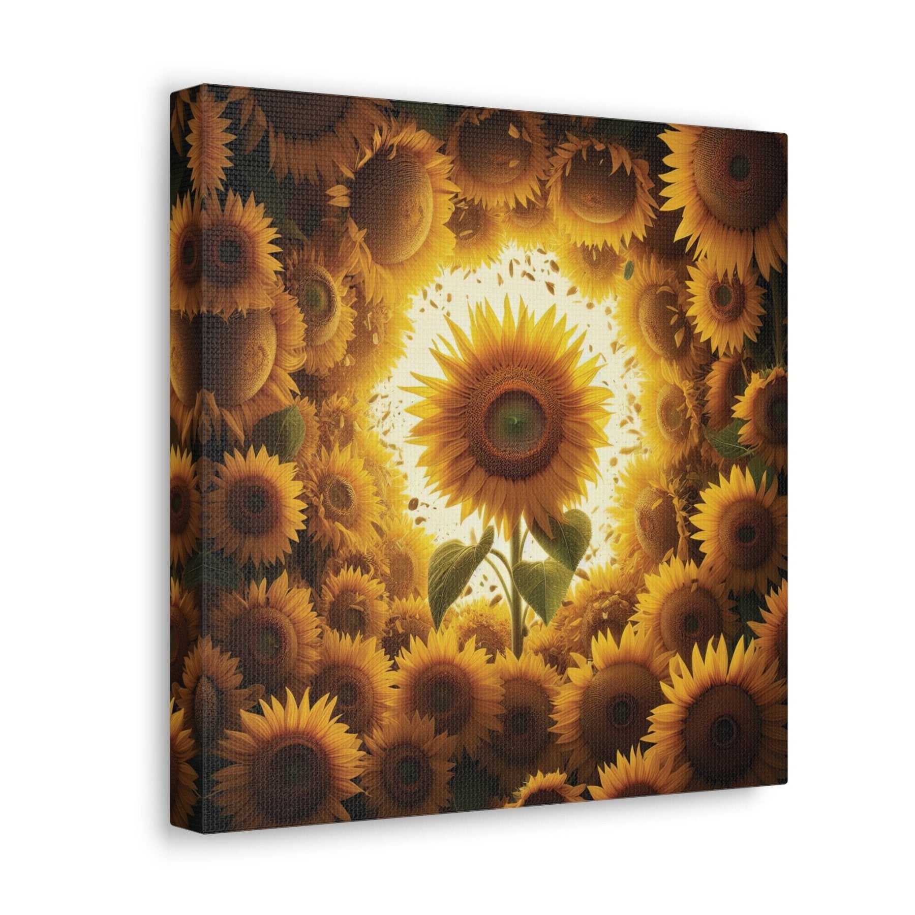 Sunflower Canvas (#9) - Janlyn's Crafts