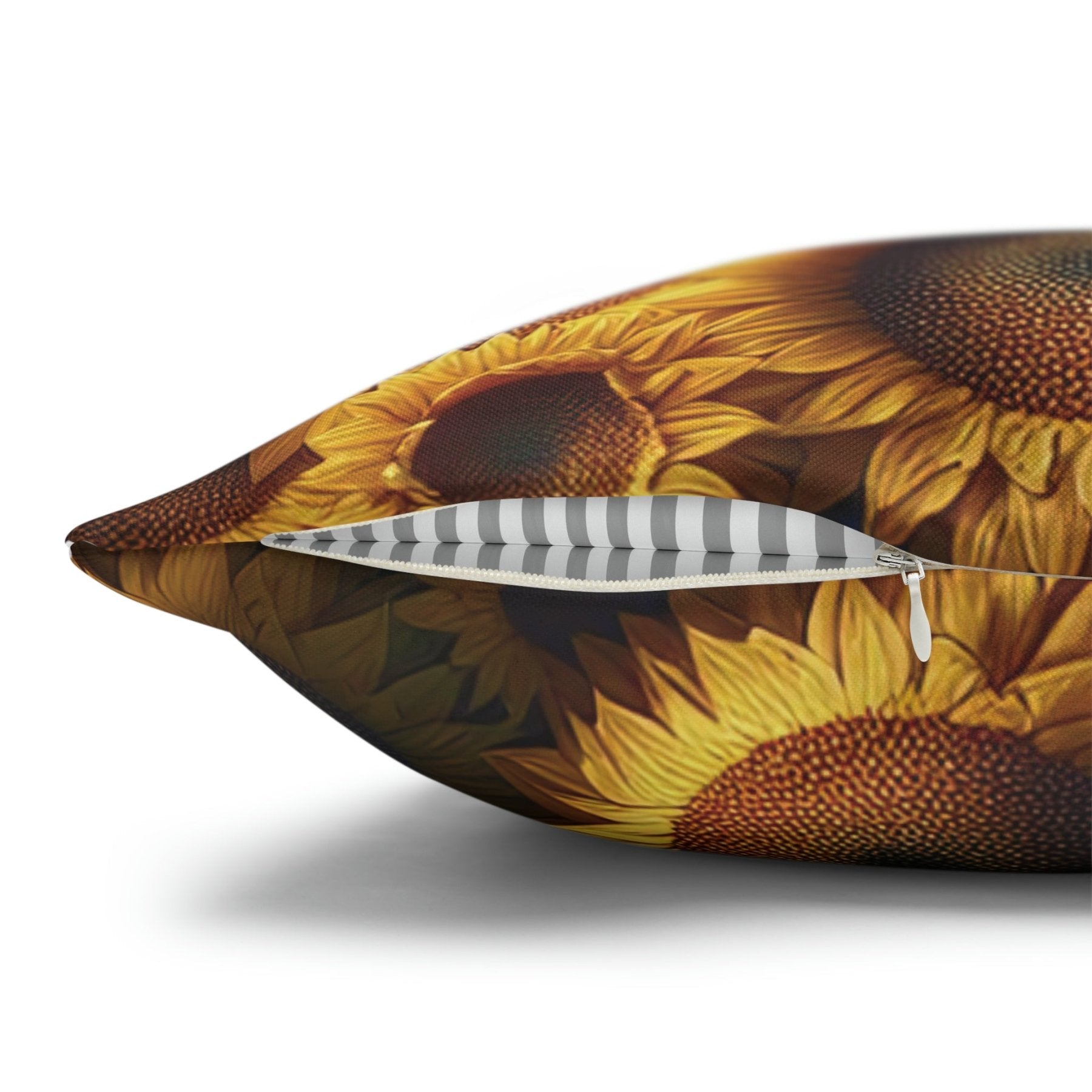 Sunflower Throw Pillow Cover, Throw Pillow Case, Qty 1, (1) - Janlyn's Crafts