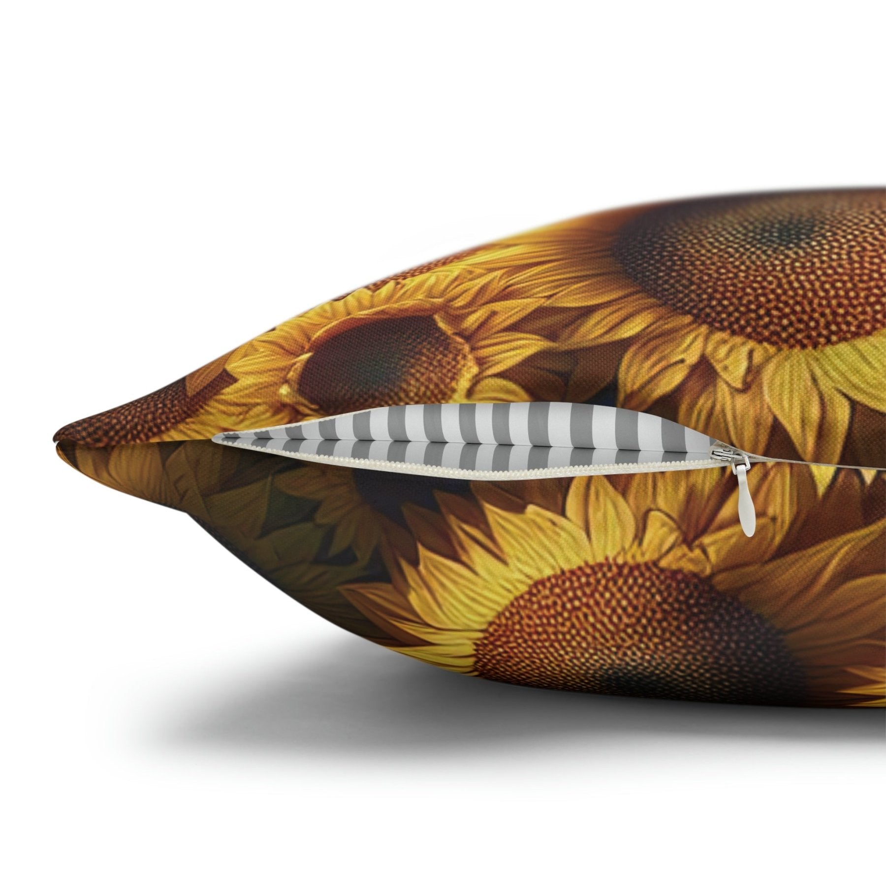 Sunflower Throw Pillow Cover, Throw Pillow Case, Qty 1, (1) - Janlyn's Crafts