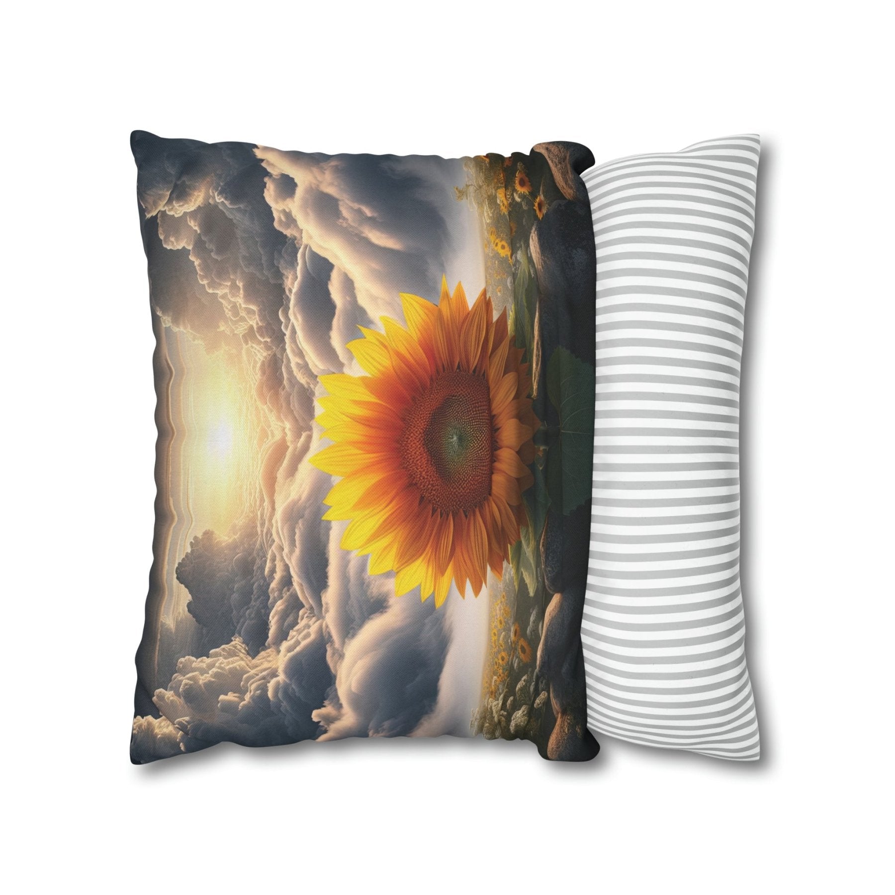 Sunflower Throw Pillow Cover, Throw Pillow Case, Qty 1, (11) - Janlyn's Crafts