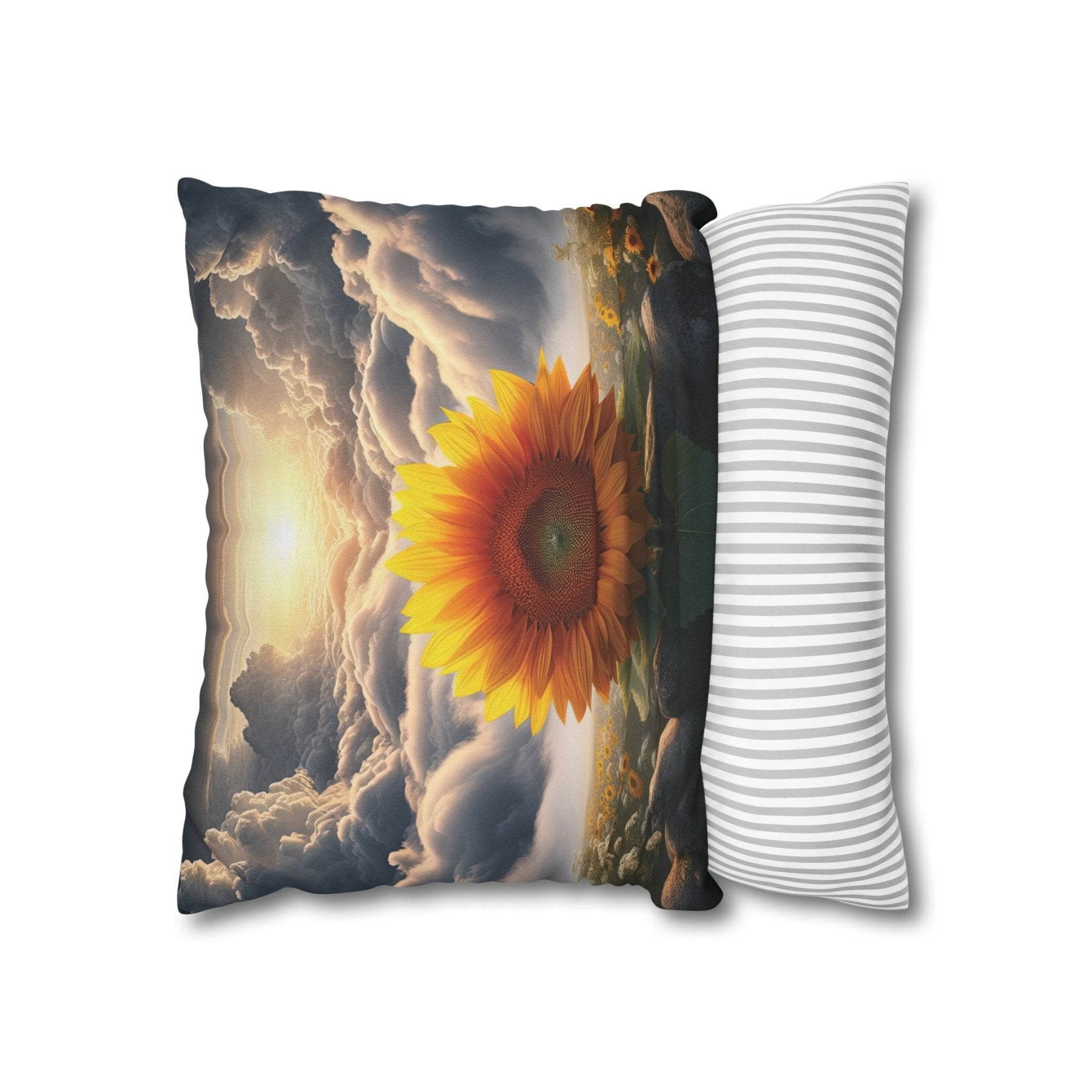 Sunflower Throw Pillow Cover, Throw Pillow Case, Qty 1, (11) - Janlyn's Crafts