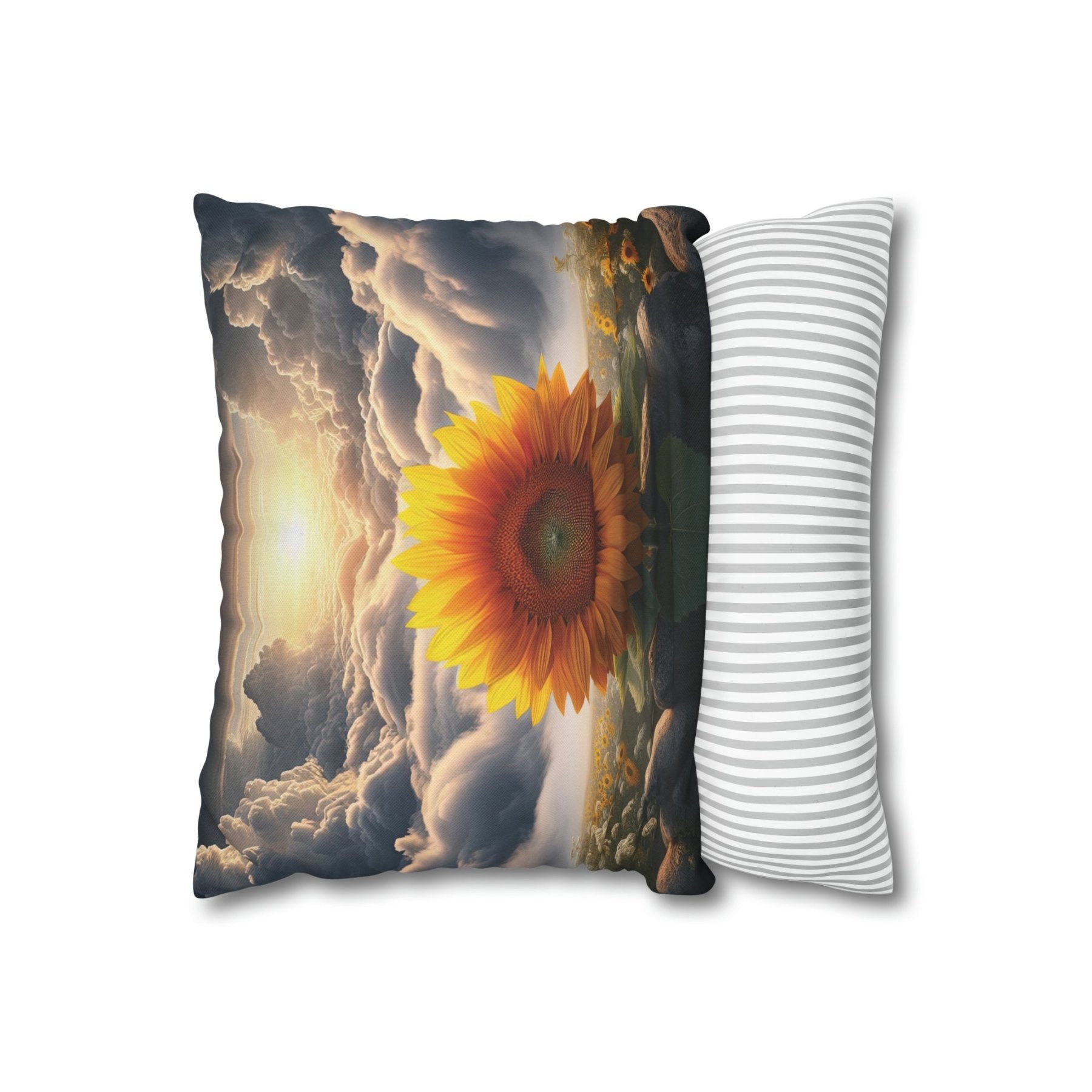 Sunflower Throw Pillow Cover, Throw Pillow Case, Qty 1, (11) - Janlyn's Crafts