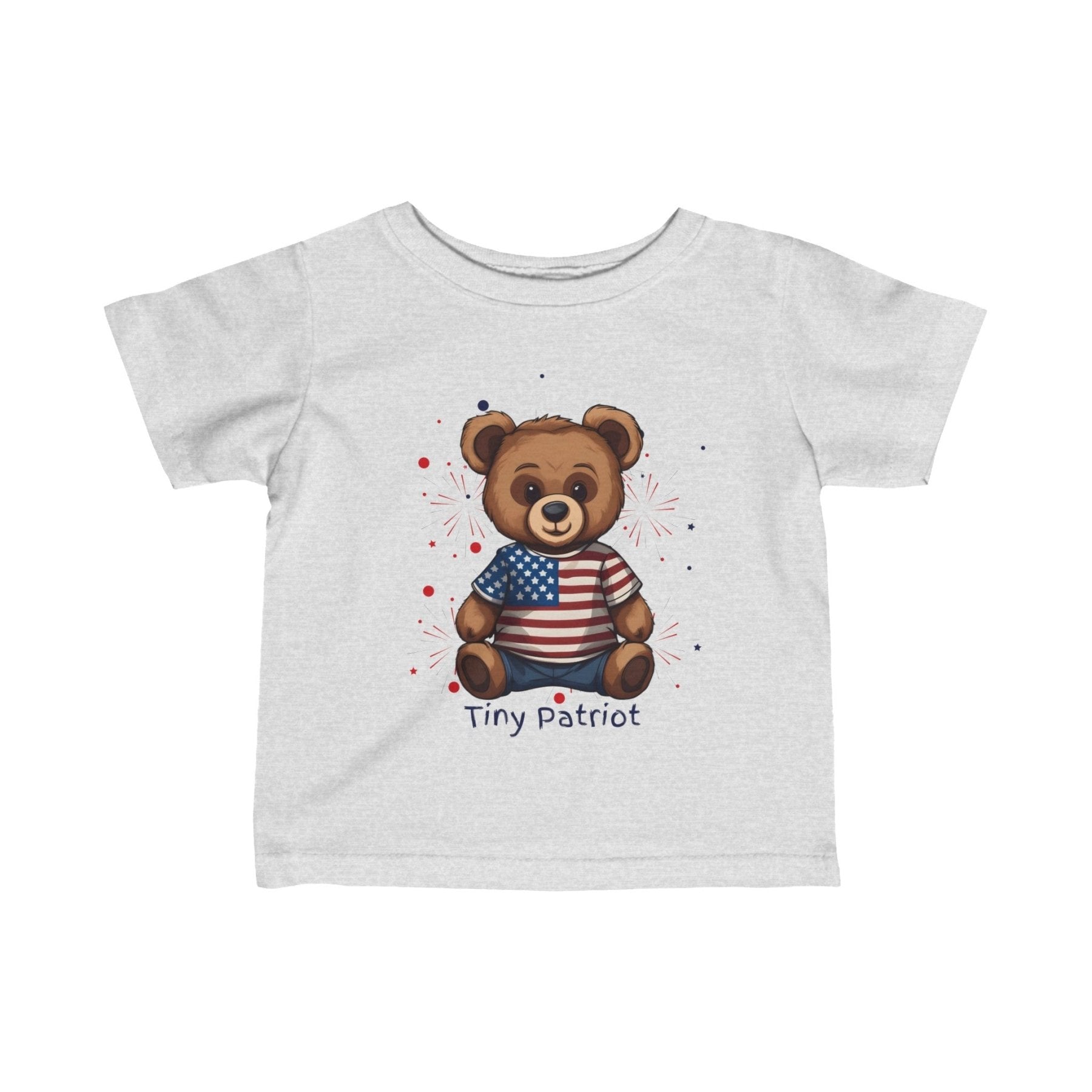 Tiny Patriot, Infant Fine Jersey Tee, 6M-24M - Janlyn's Crafts